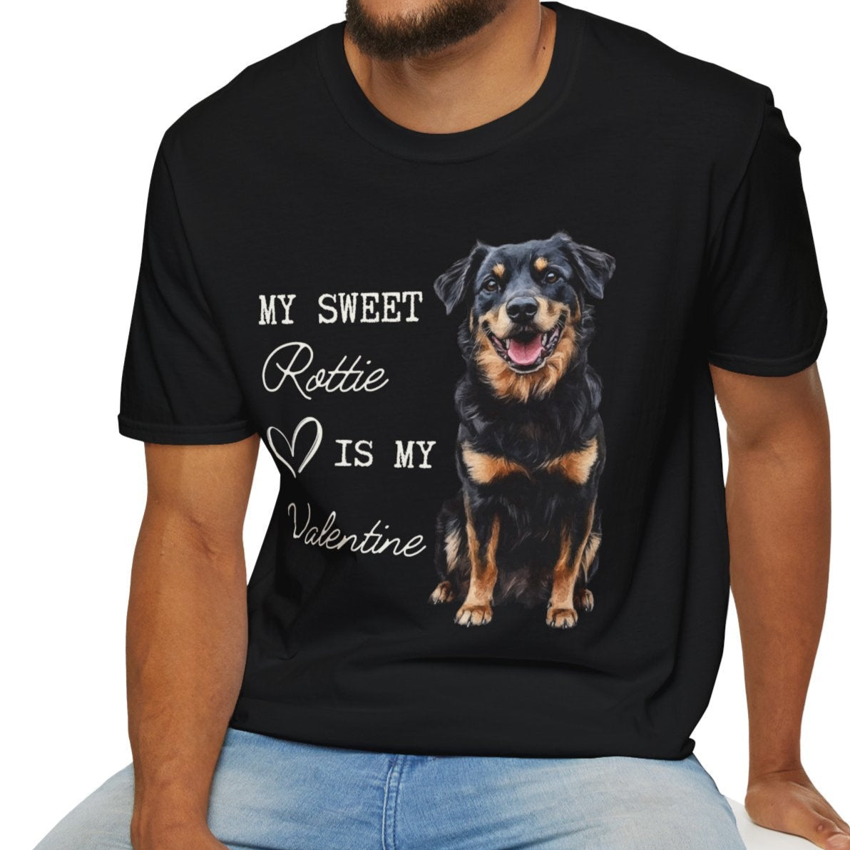 Rottweiler - My Sweet Rottie is My Valentine - T-shirt