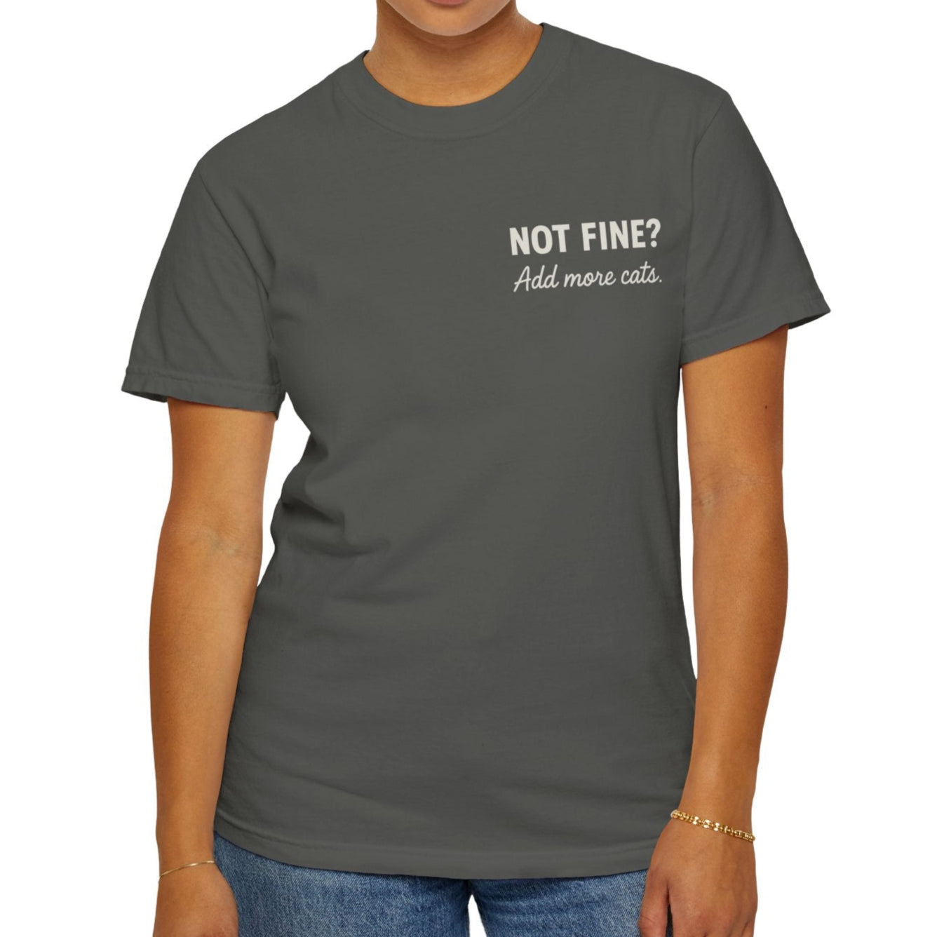 Add More Cats Tee – Comfort Colors® 1717