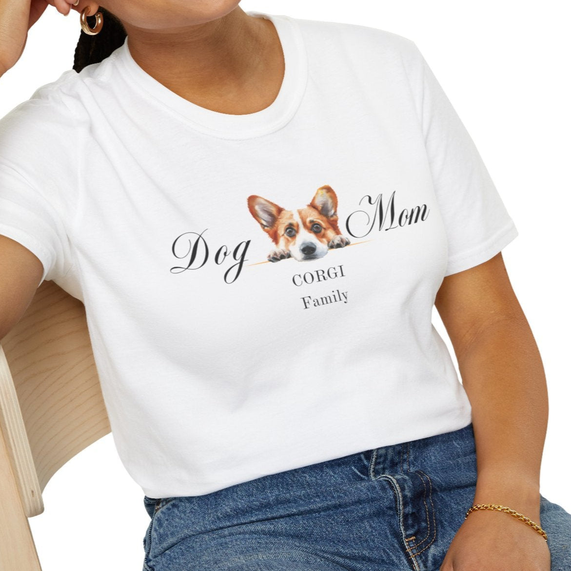 corgi mom t-shirt, corgi lover gift