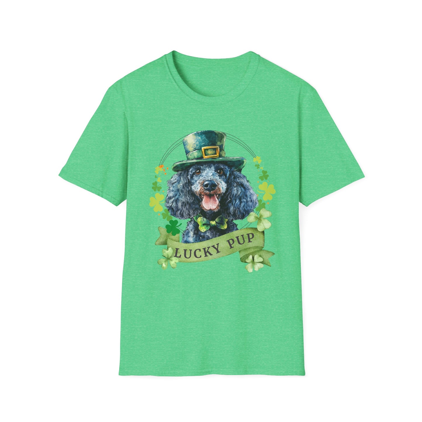 Poodle (Black Blue) - St. Patrick’s Day Dog Lover T-Shirt