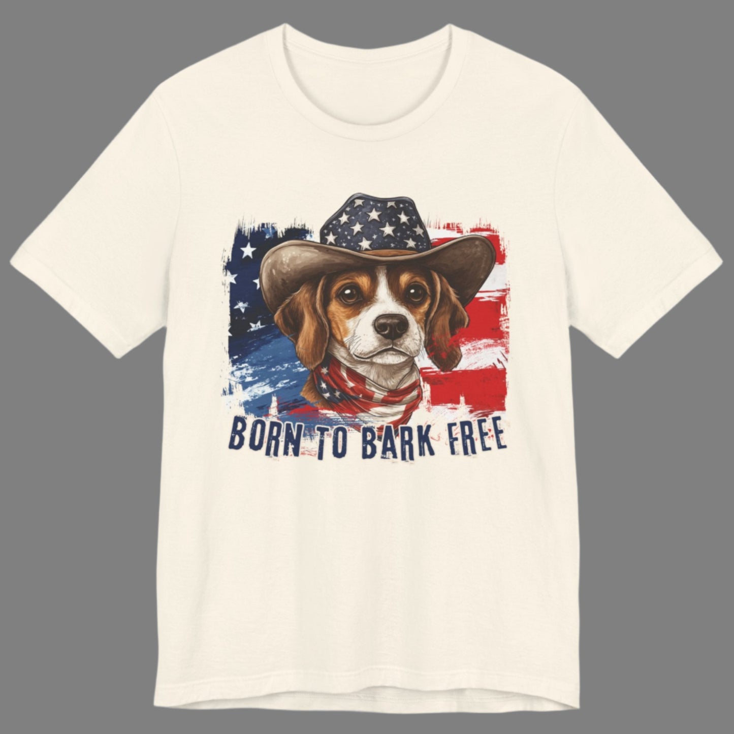 born to bark free beagle patriotic t-shirt, 4th of july, independance day dog lover t-shirt