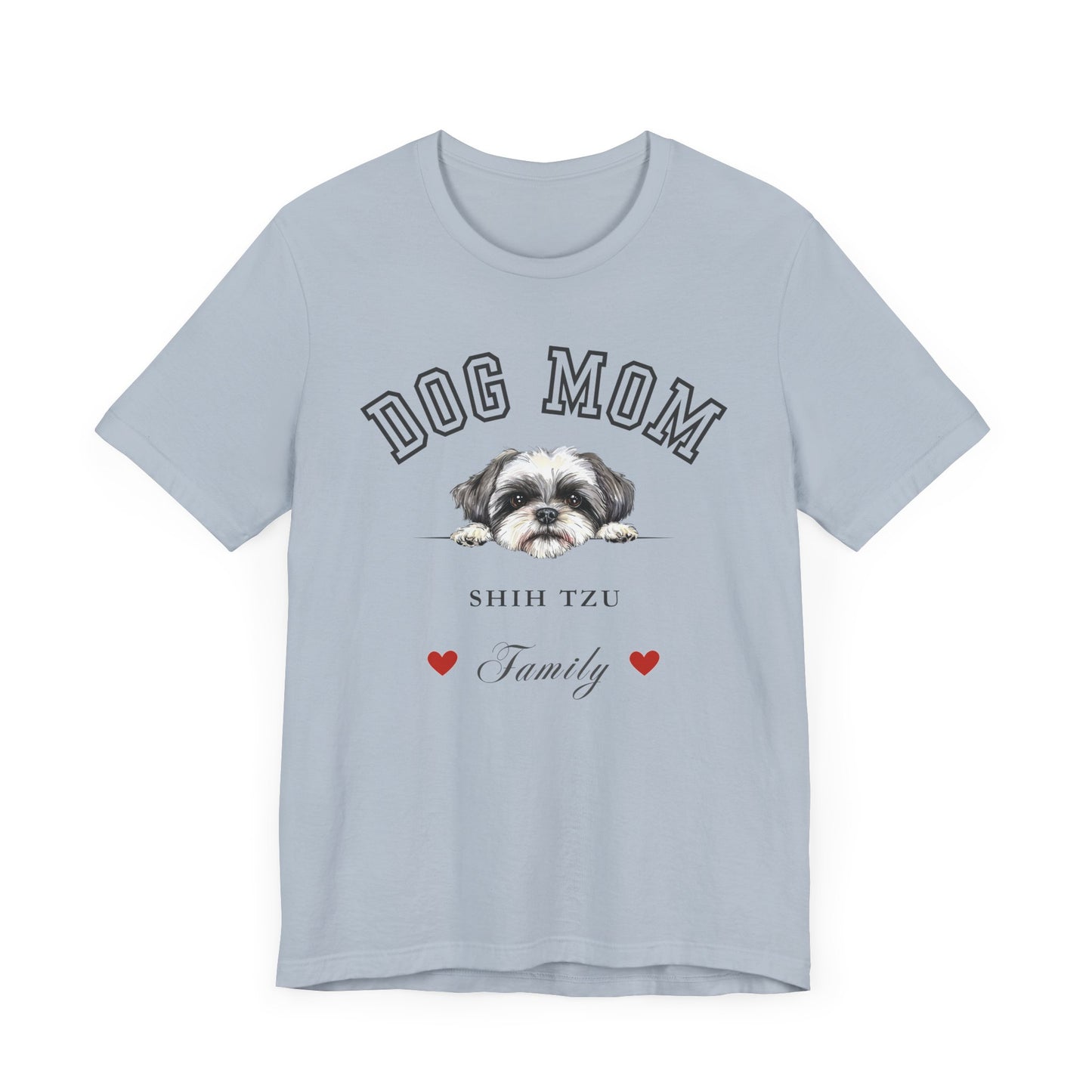 Shih Tzu Mom Family T-Shirt - Mother’s Day Gift for Dog Lovers