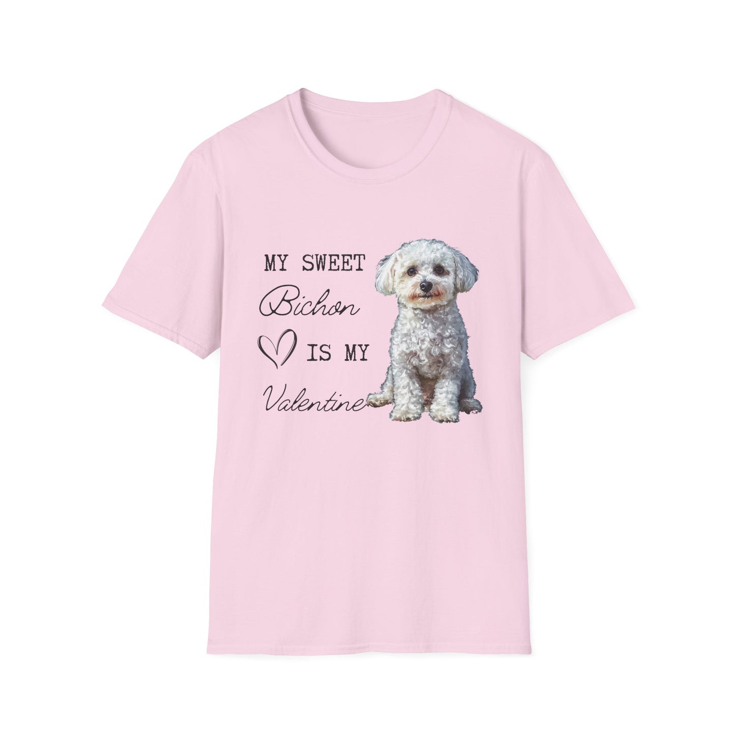 Bichon Frise - My Seet Bichon is My Valentine - T-shirt