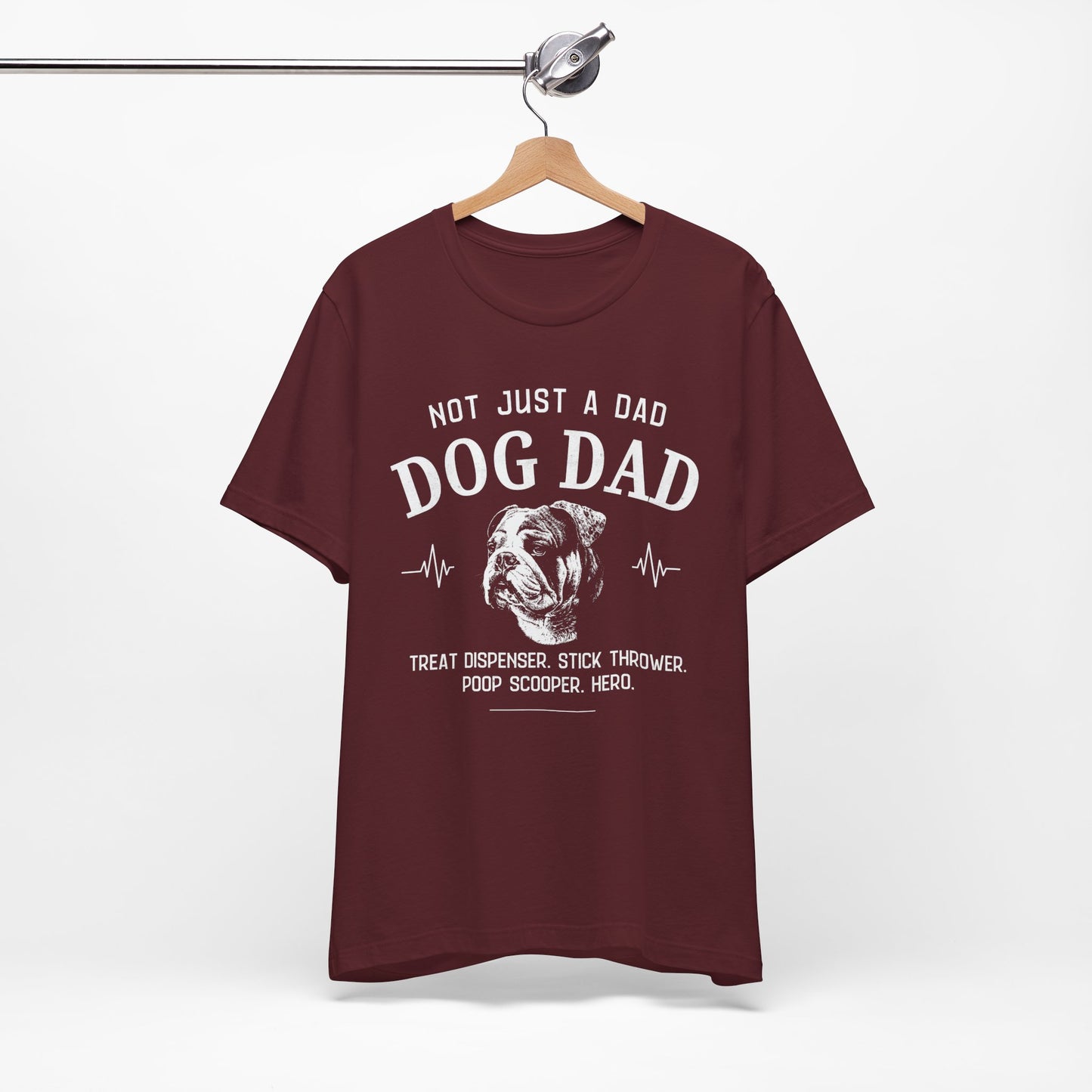 English Bulldog Dog Dad T-shirt