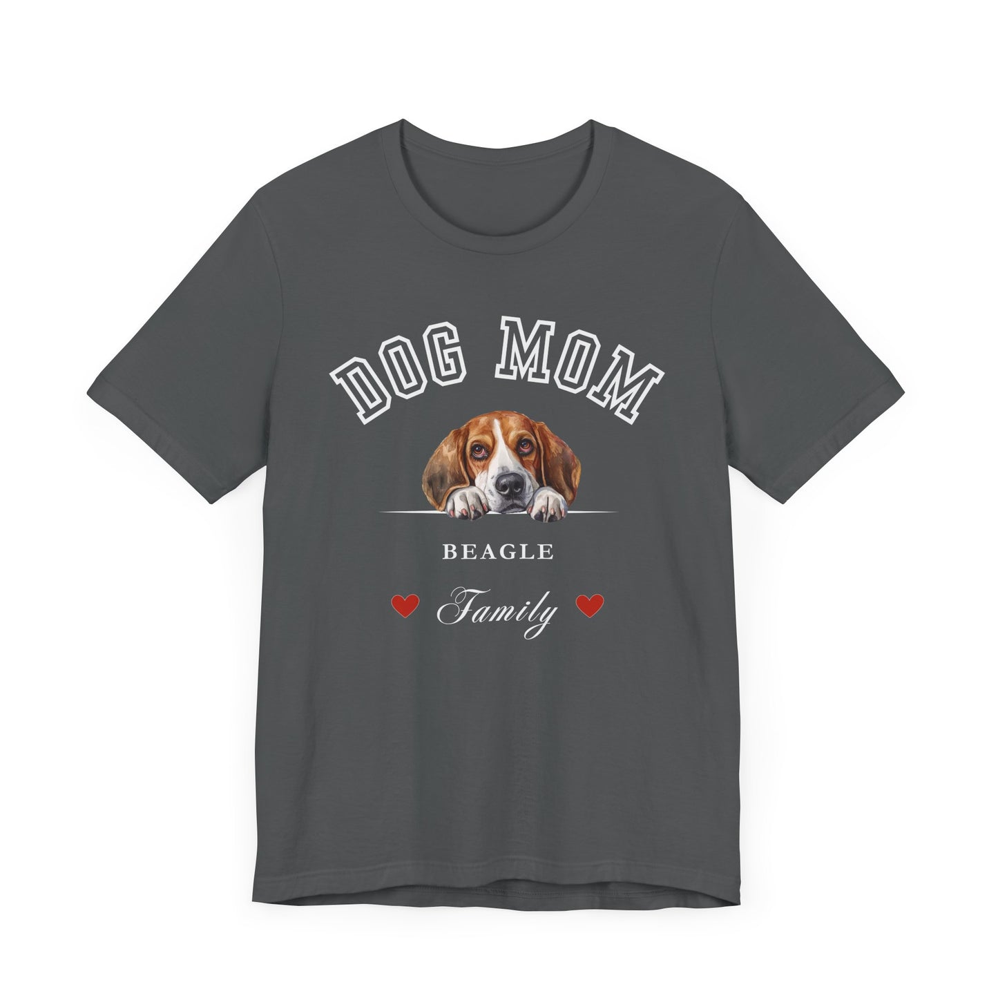 Beagle Dog Mom Family T-Shirt - Mother’s Day Gift for Dog Lovers