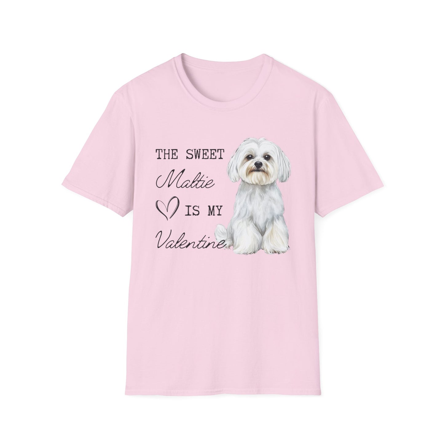 Maltese - The Sweet Maltie is My Valentine - Shirt