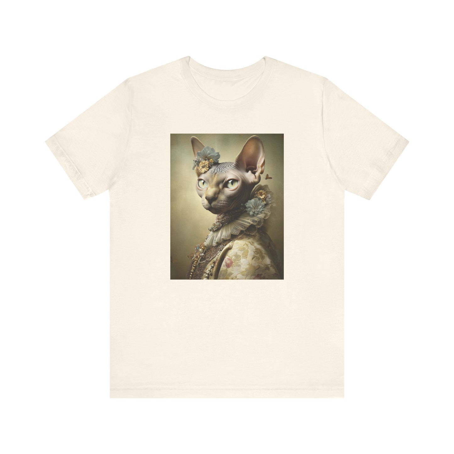 Royal Sphynx Cat Tee - Customizable Aristocrat Cat Shirt