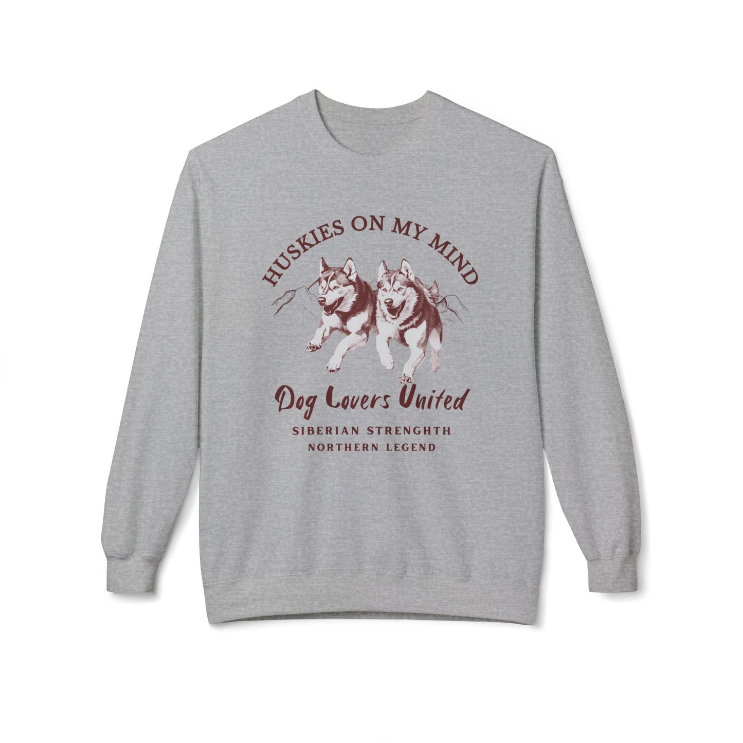 Siberian Husky Sweater for Dog Lovers - Huskies on My Mind