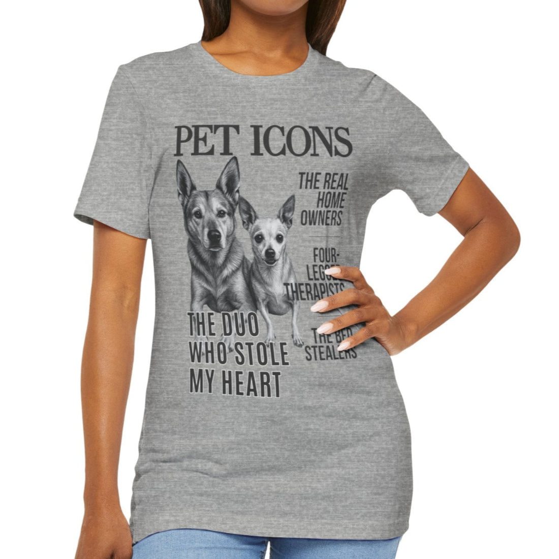 Pet Icons T-shirt - Two Xolo Edition - Custom