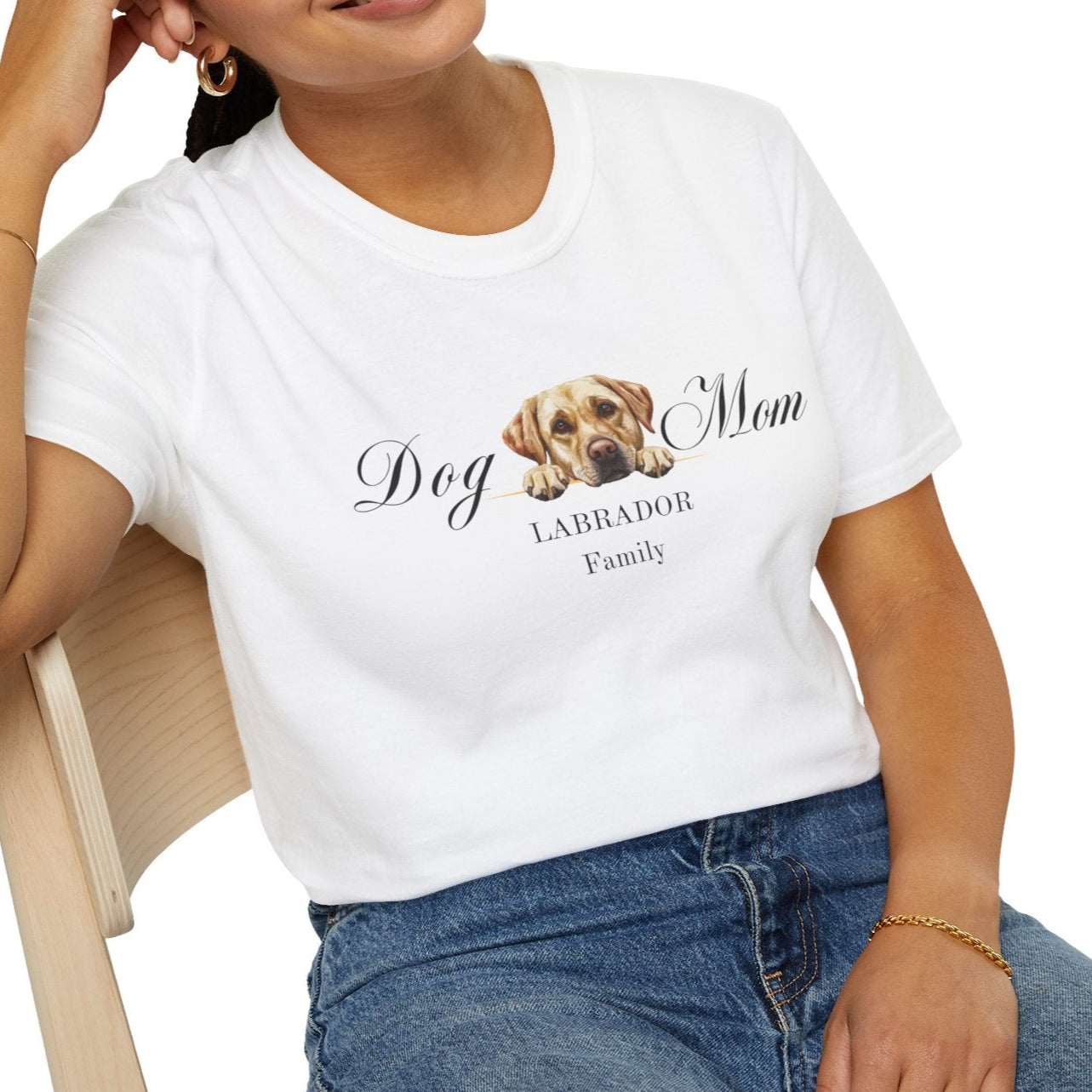 labrador retriever mom t-shirt, yellow labrador lover gift