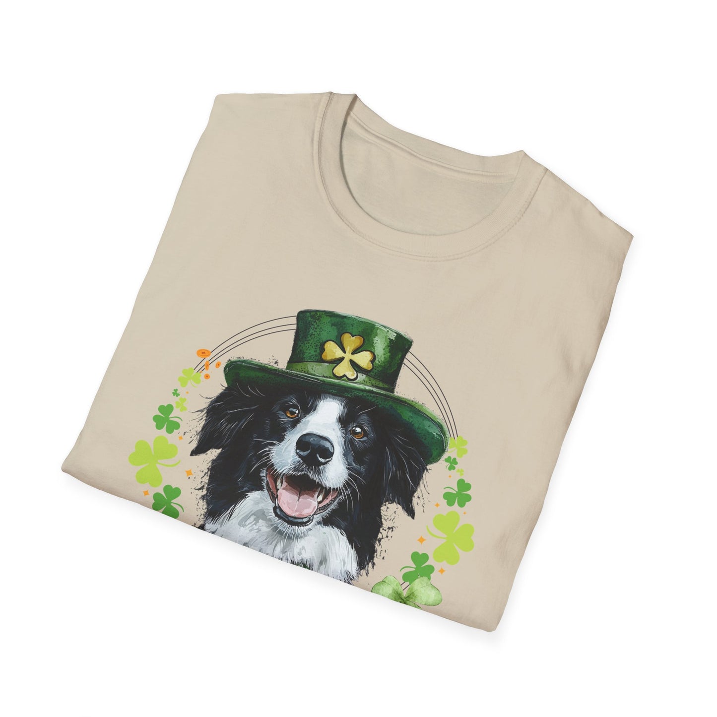 Border Collie - St. Patrick’s Day Dog Lover T-Shirt