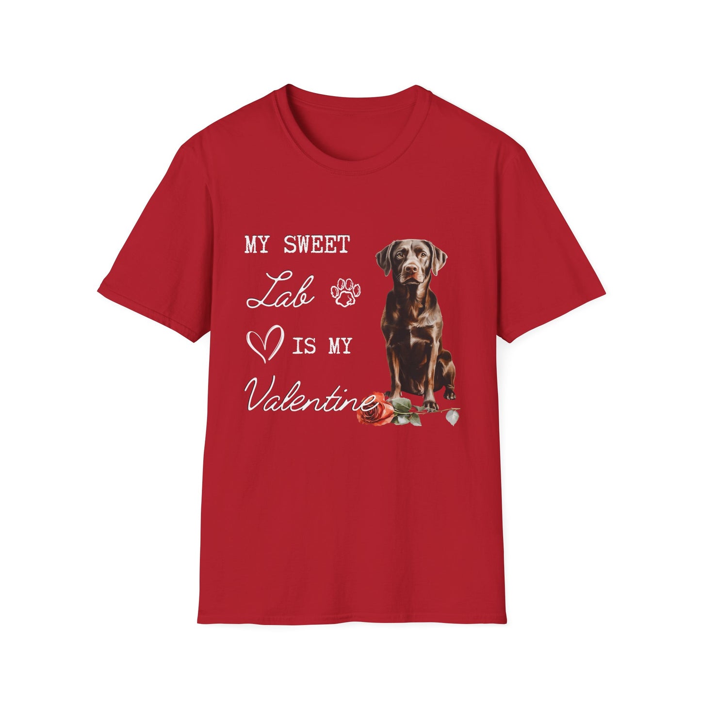 Labrador Retriever (Chocolate) - My Sweet Lab is My Valentine - Shirt