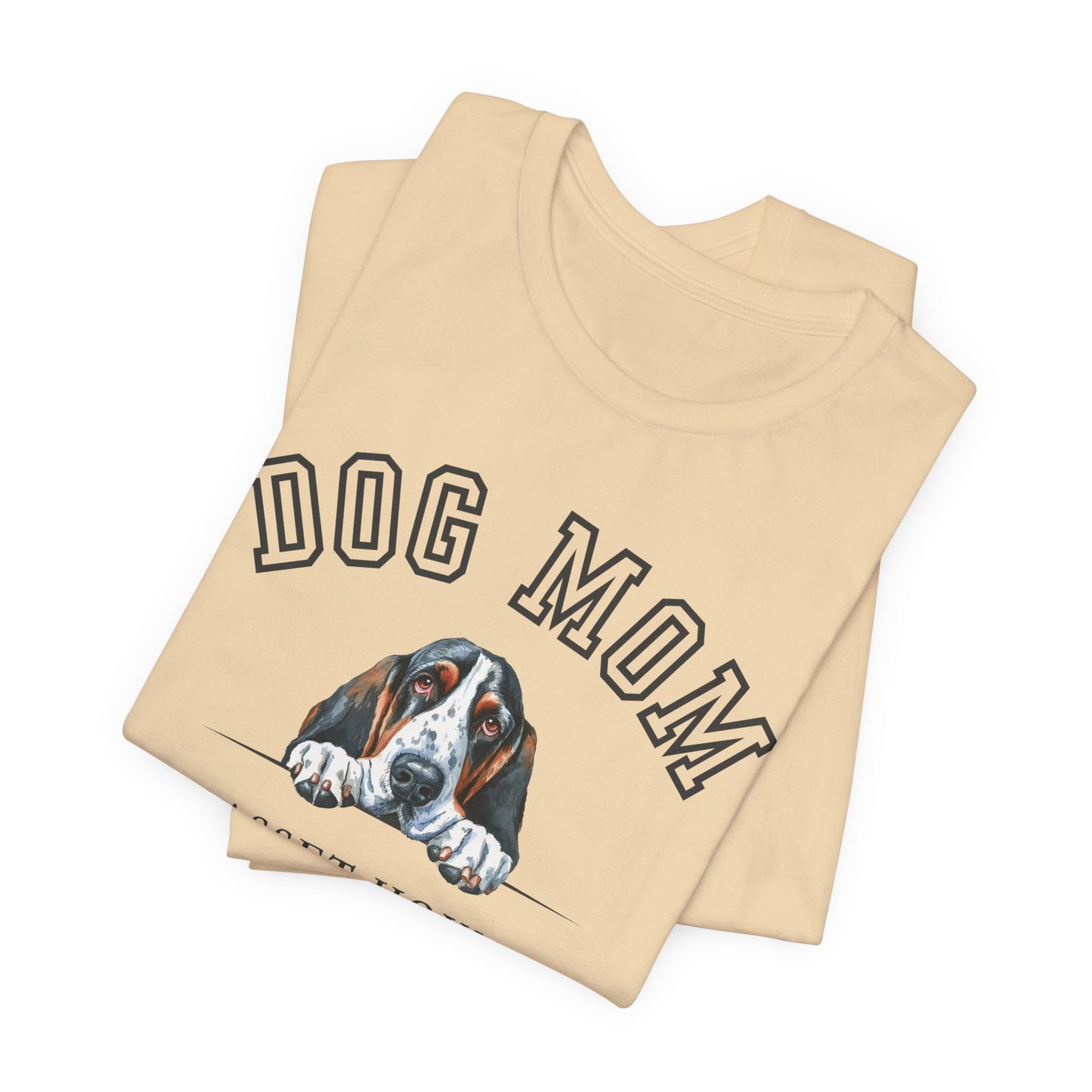 Busset Hound Mom Family T-Shirt - Mother’s Day Gift for Dog Lovers