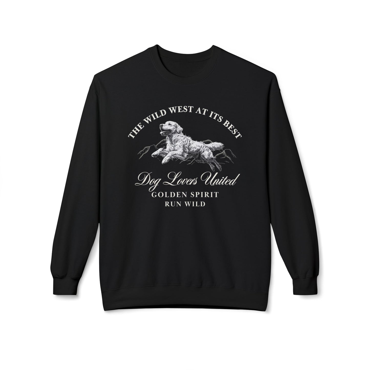 Golden Retriever - Golden Spirit Sweatshirt– Wild West Edition