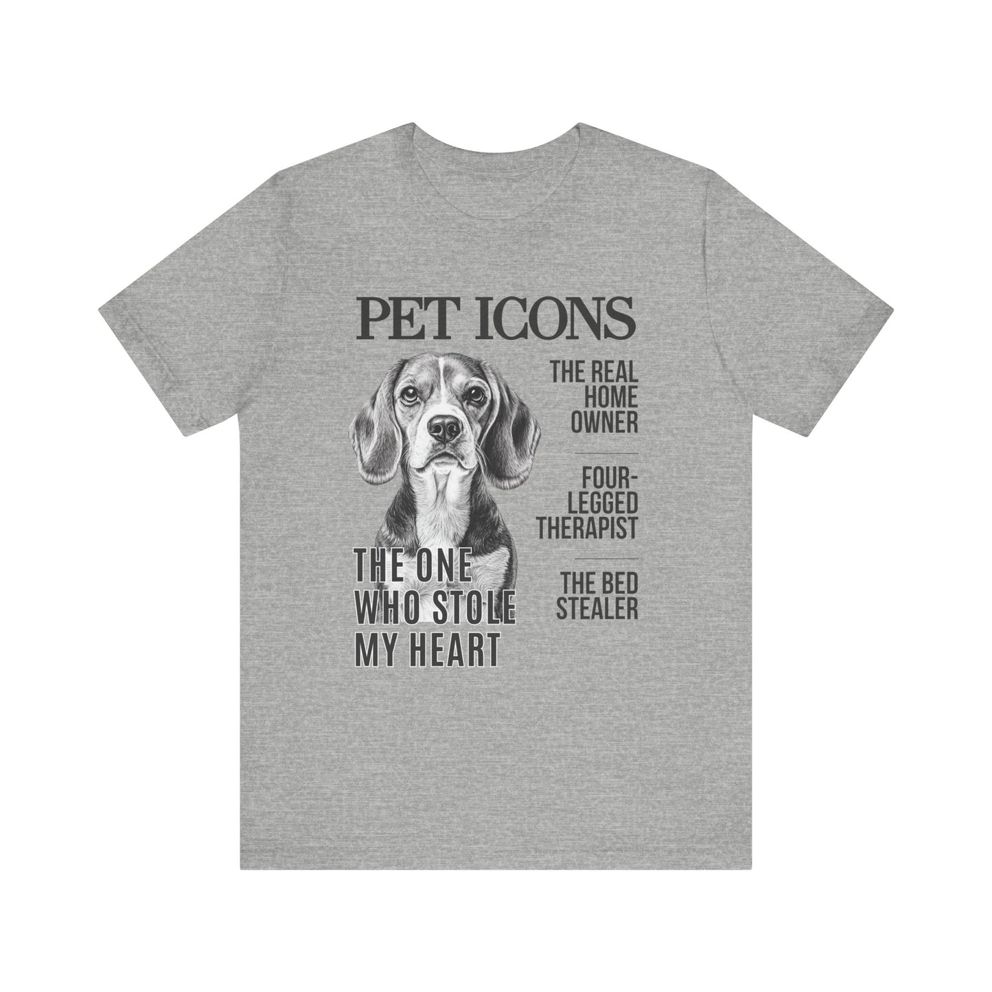 Pet Icons T-shirt - Beagle Edition