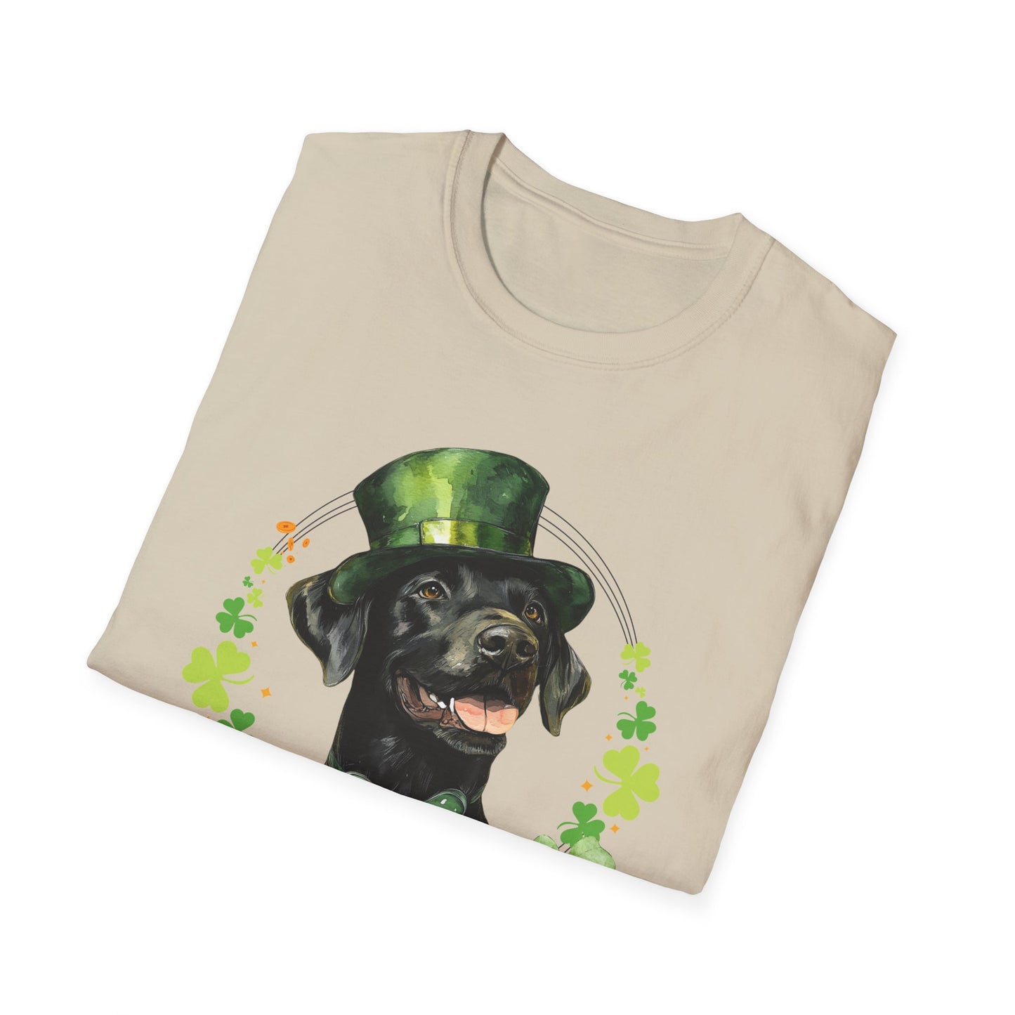 Labrador Retriever ( black) - St. Patrick’s Day Dog Lover T-Shirt