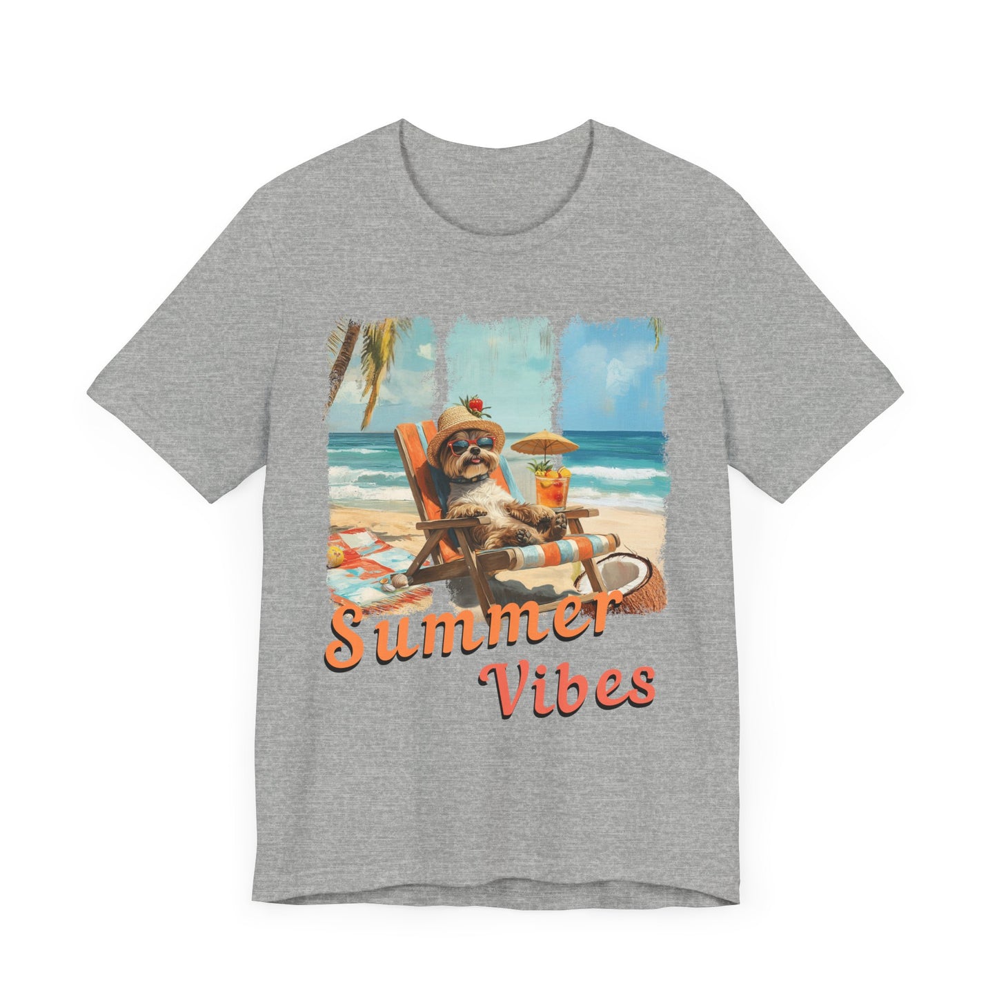 Summer Vibes – Chill Mode Yorkie T-Shirt