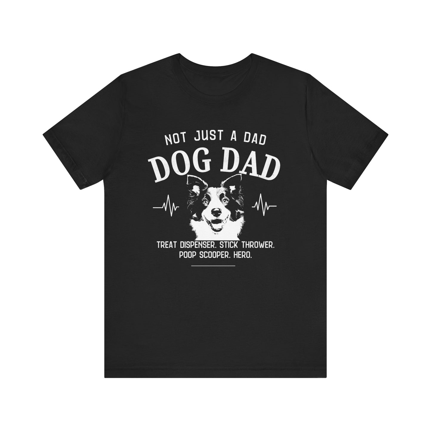 Border Collie Dog Dad T-shirt