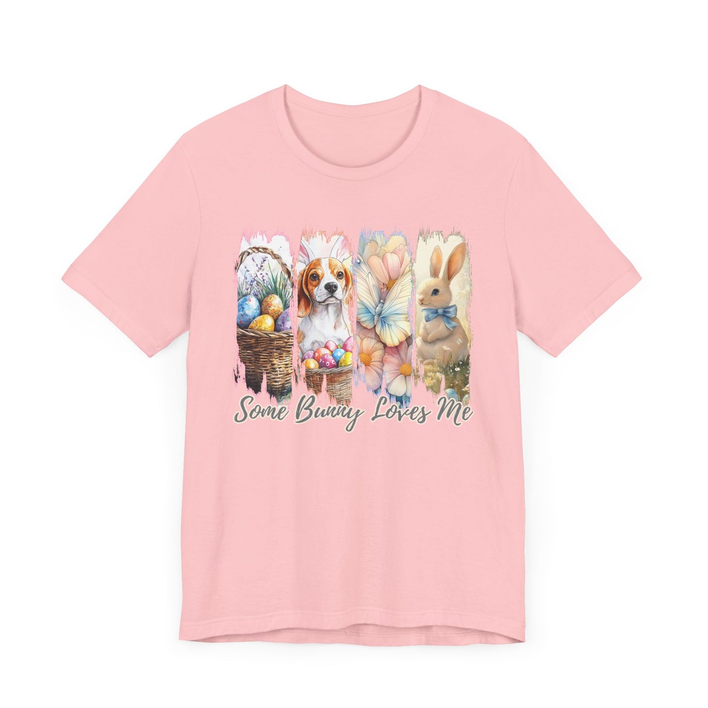 Beagle Easter T-Shirt – "Some Bunny Loves Me"