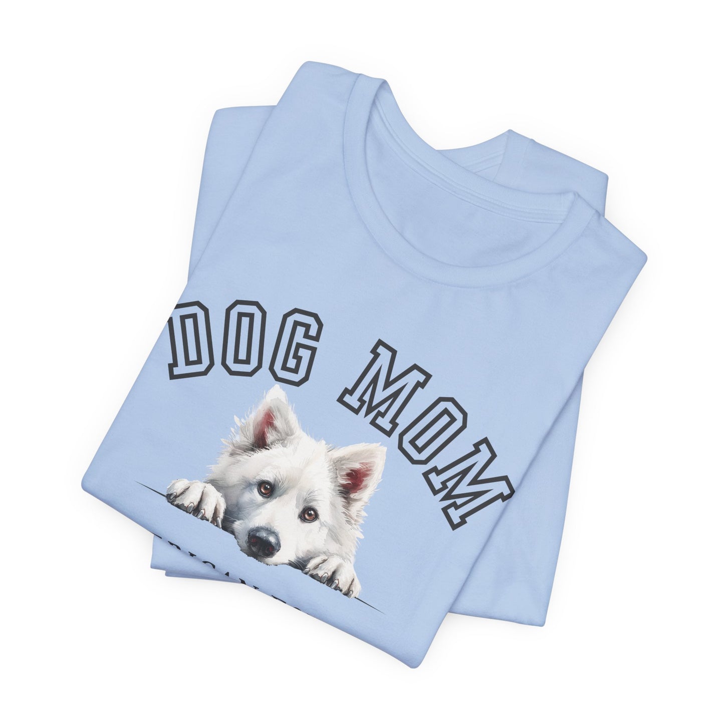 American Eskimo Dog Mom Family T-Shirt - Mother’s Day Gift for Dog Lovers