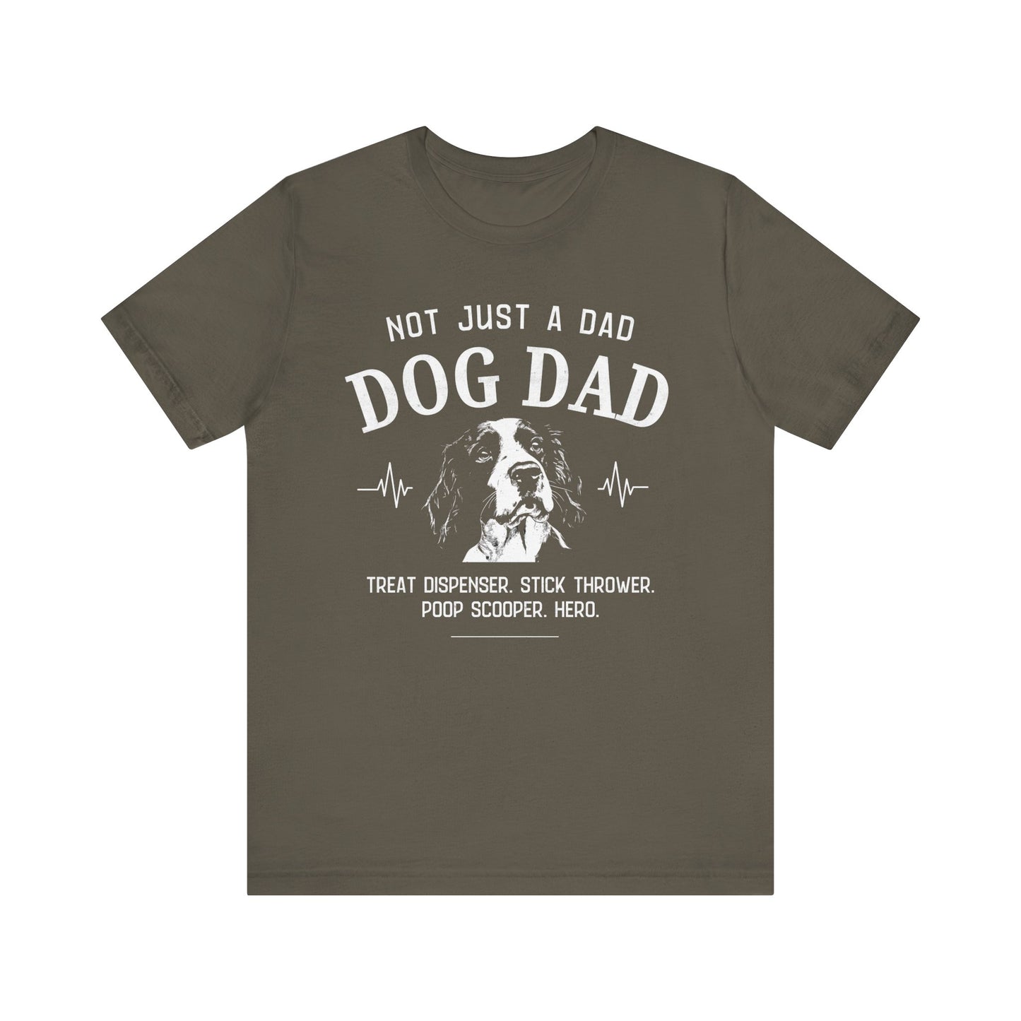 English Springer Spaniel Dog Dad T-shirt