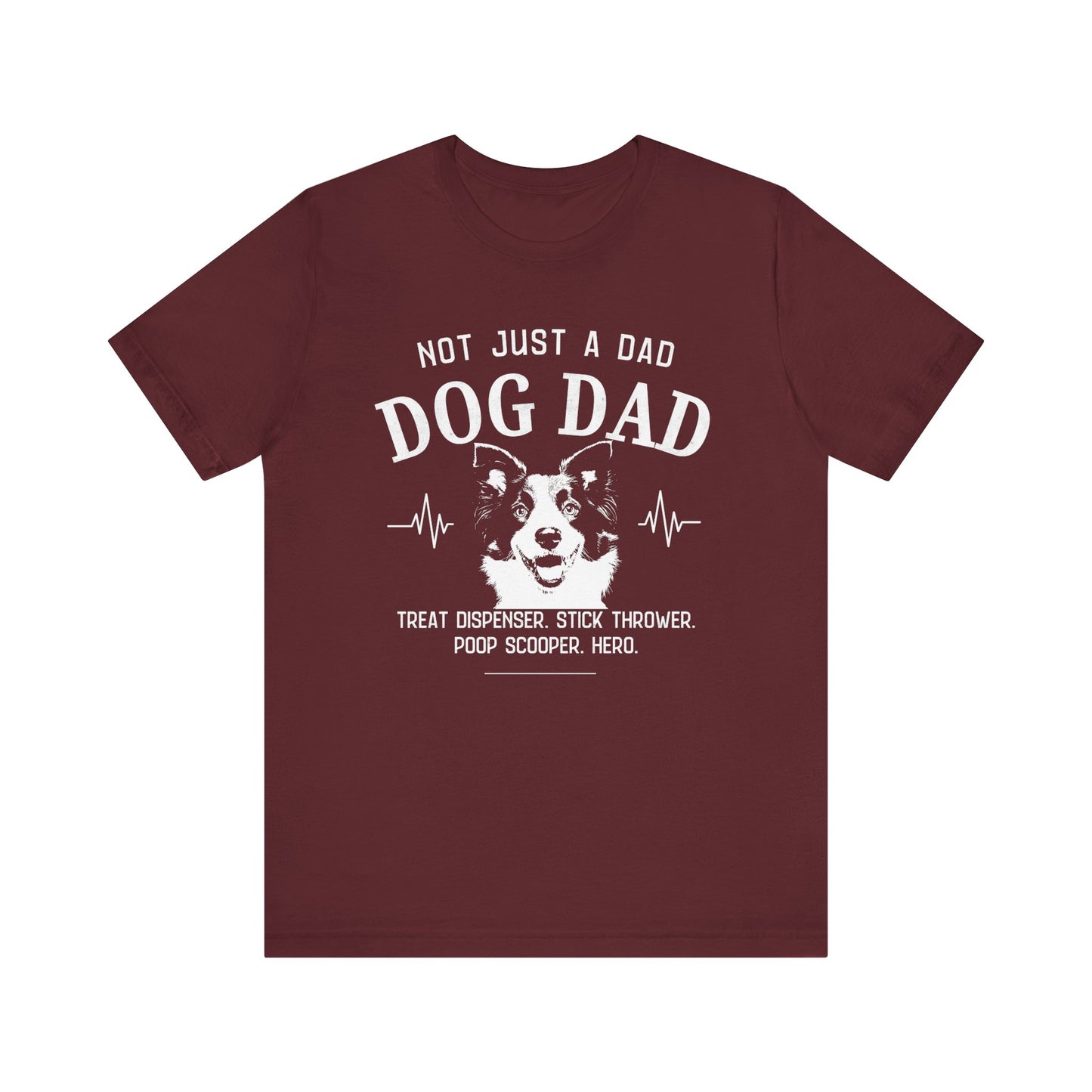 Border Collie Dog Dad T-shirt
