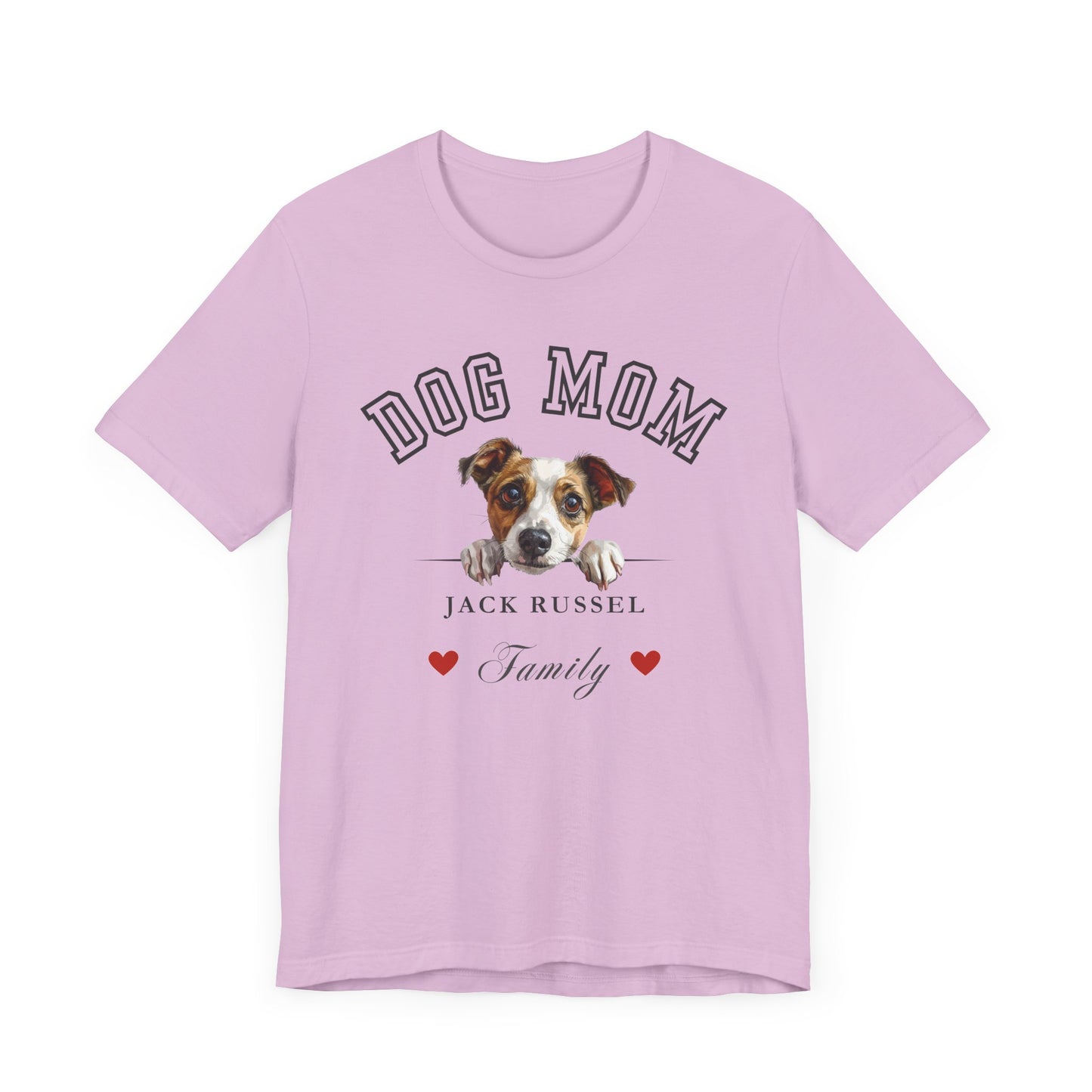 Jack Russel Mom Family T-Shirt - Mother’s Day Gift for Dog Lovers