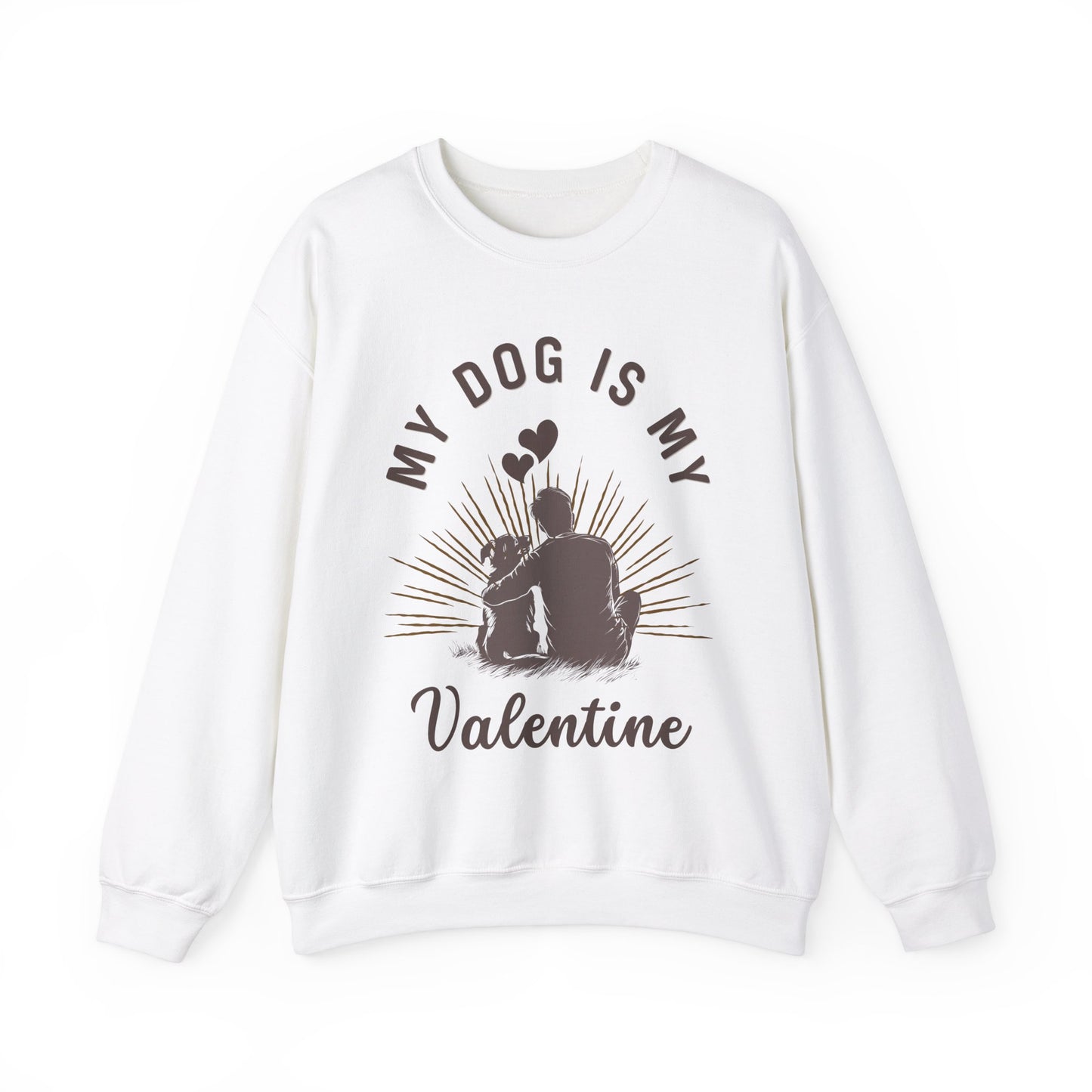 My Dog, My Valentine - Dog Dad Edition Sweater