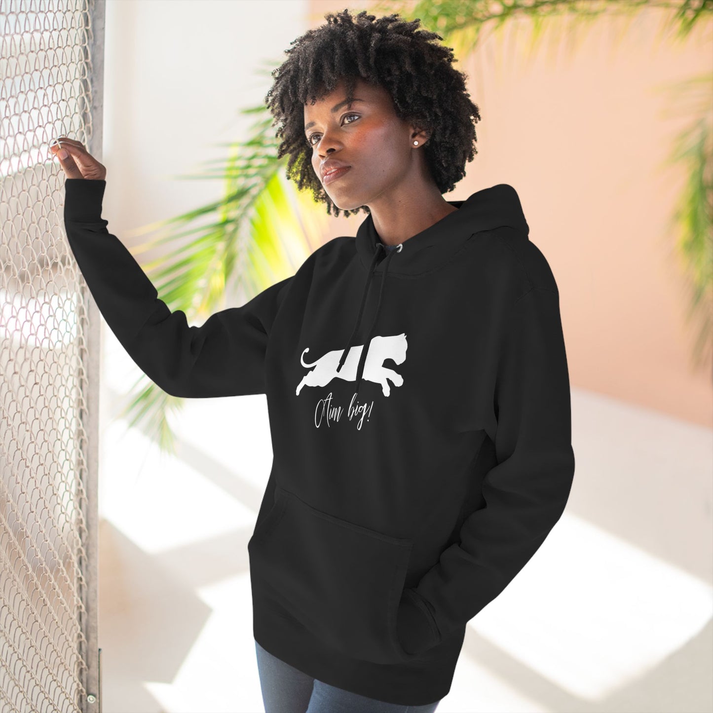 "Aim Big!" Fleece Hoodie