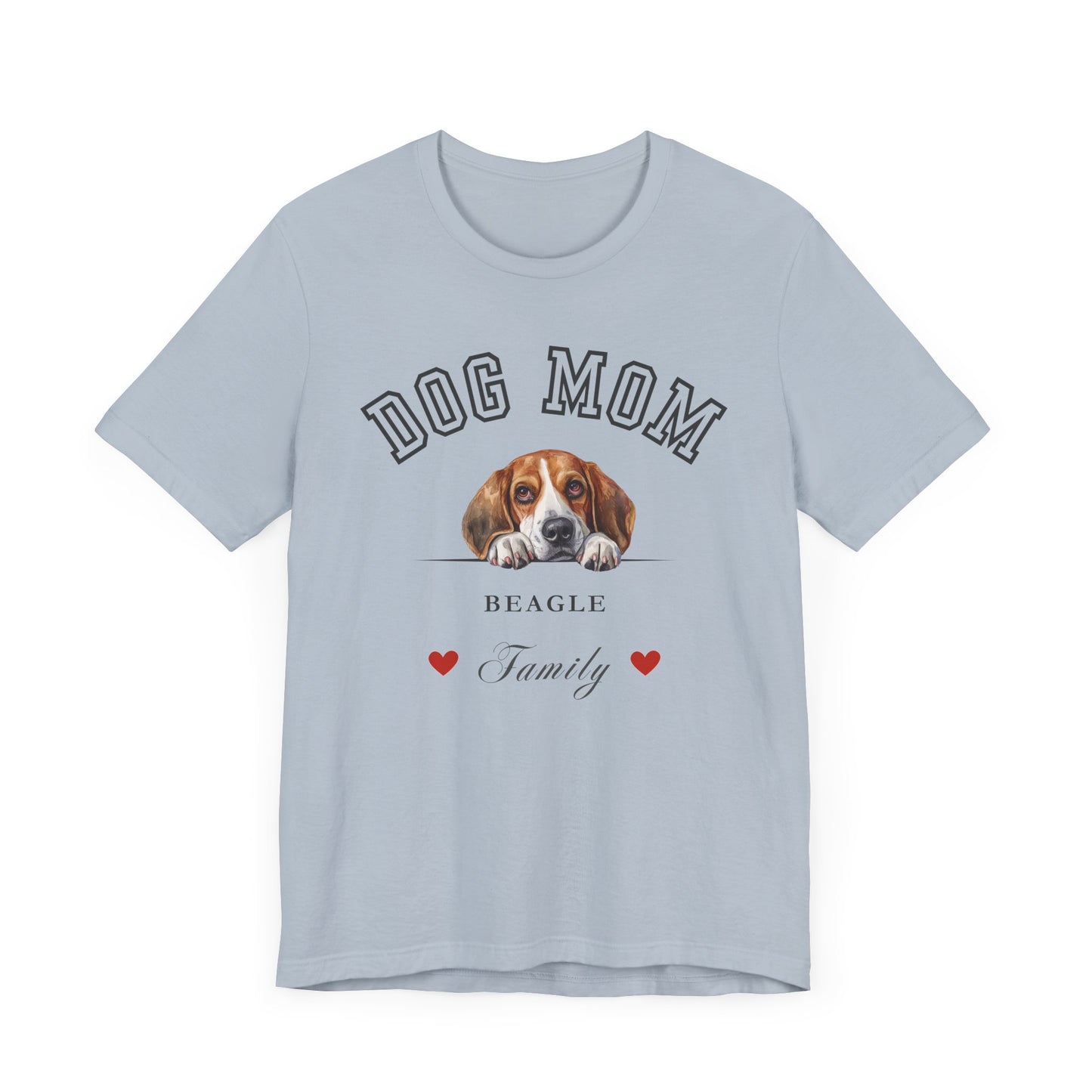 Beagle Dog Mom Family T-Shirt - Mother’s Day Gift for Dog Lovers
