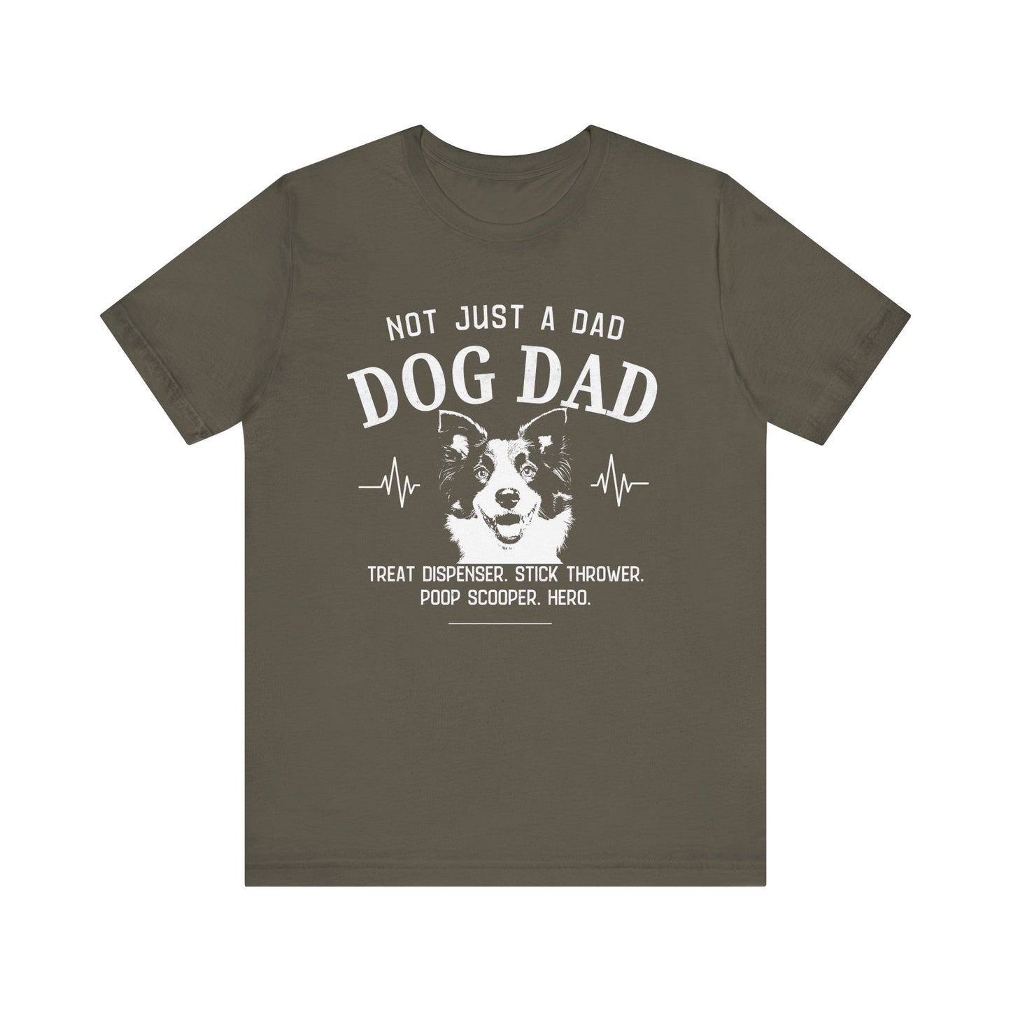 Border Collie Dog Dad T-shirt