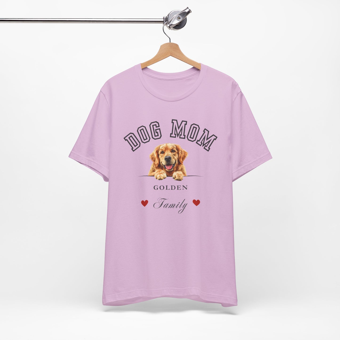 Golden Retriever Mom Family T-Shirt - Mother’s Day Gift for Dog Lovers