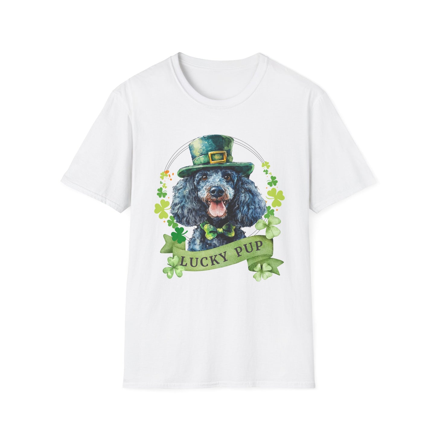 Poodle (Black Blue) - St. Patrick’s Day Dog Lover T-Shirt