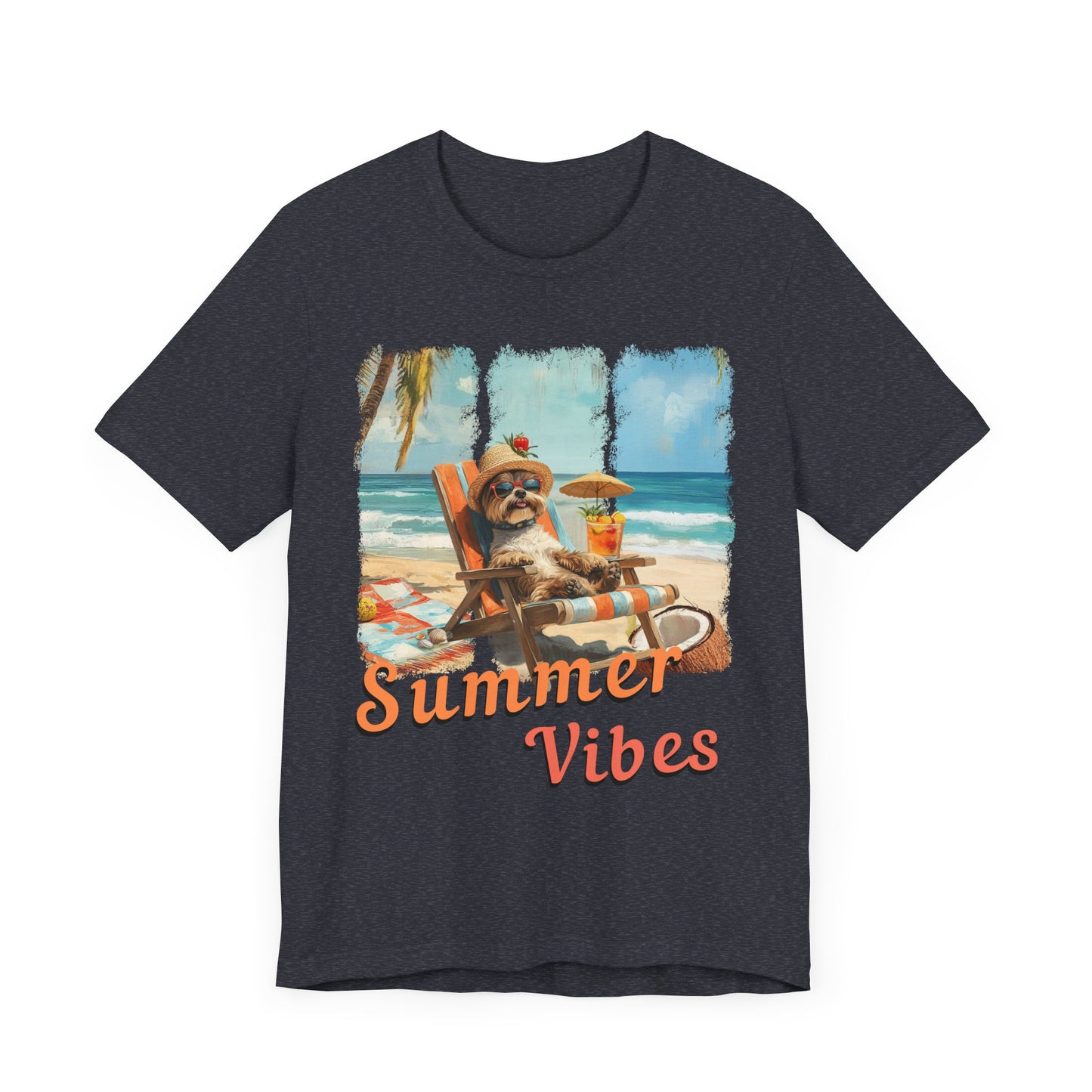 Summer Vibes – Chill Mode Yorkie T-Shirt