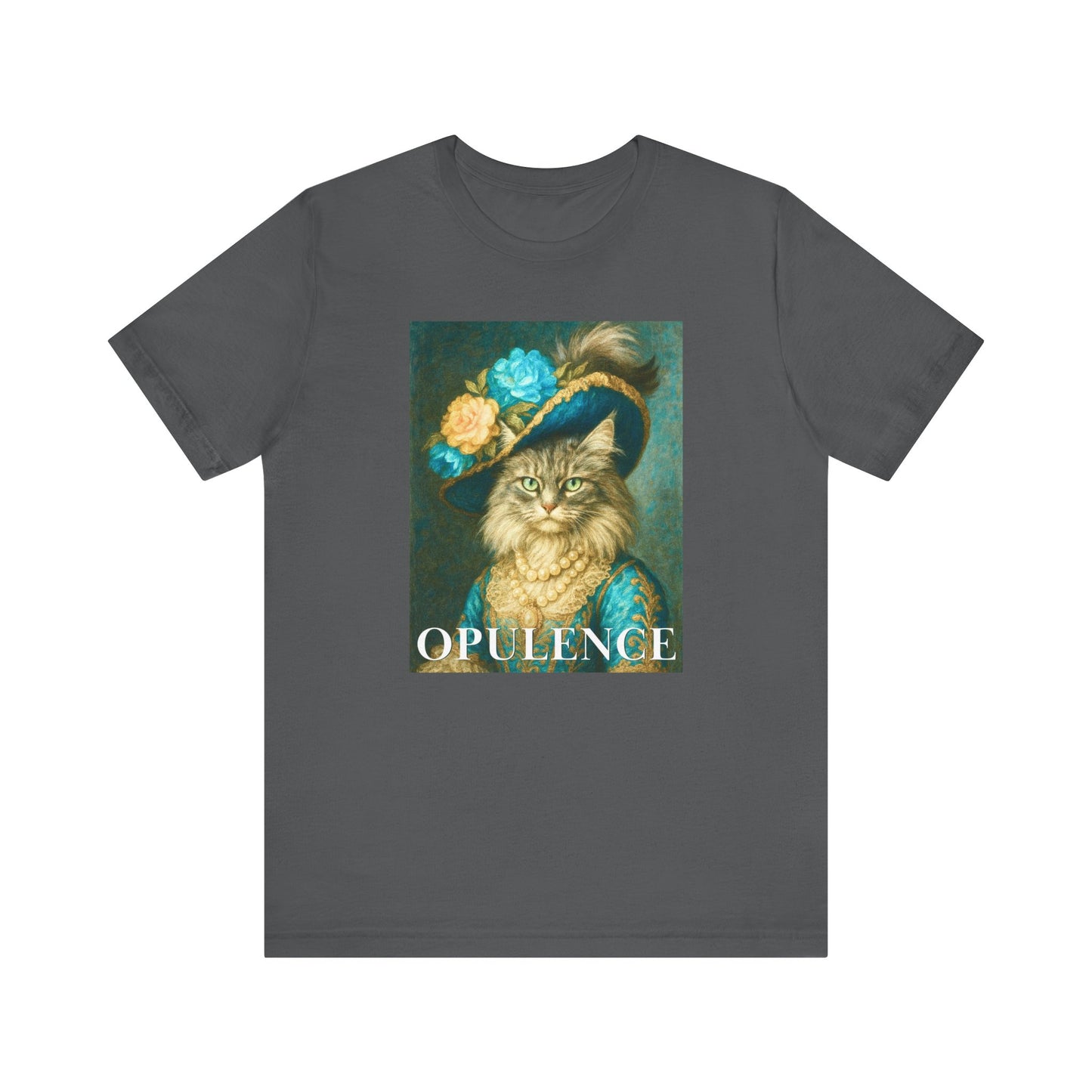 Opulence Cat Tee – The Victorian Blue