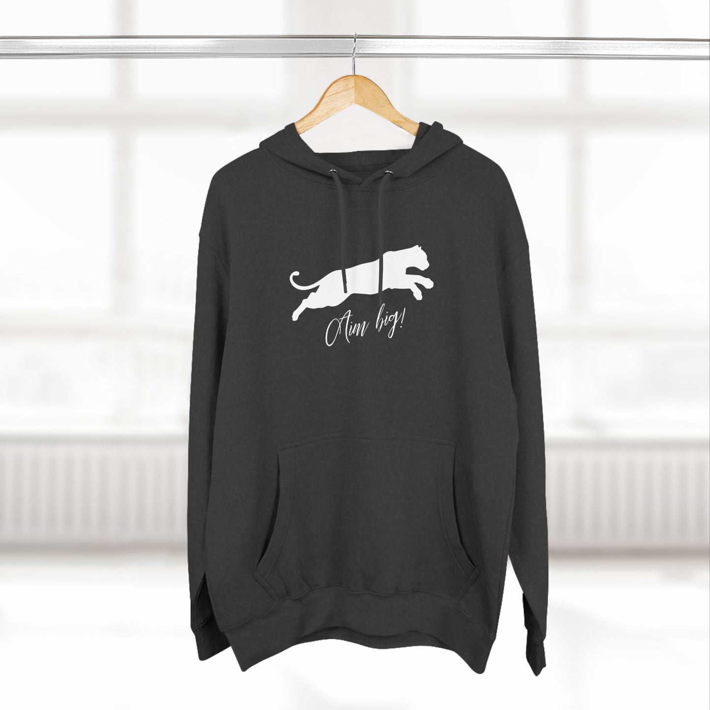 "Aim Big!" Fleece Hoodie