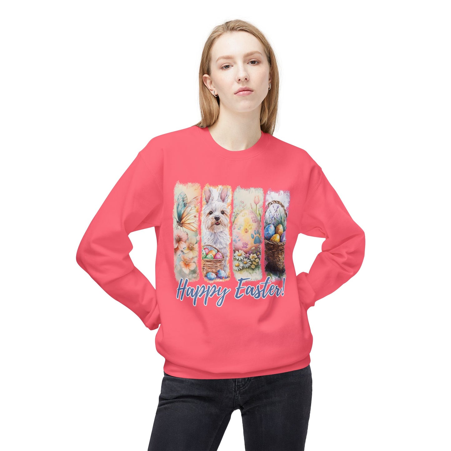 West Highland White Terrier Dog Lover Easter Sweatshirt