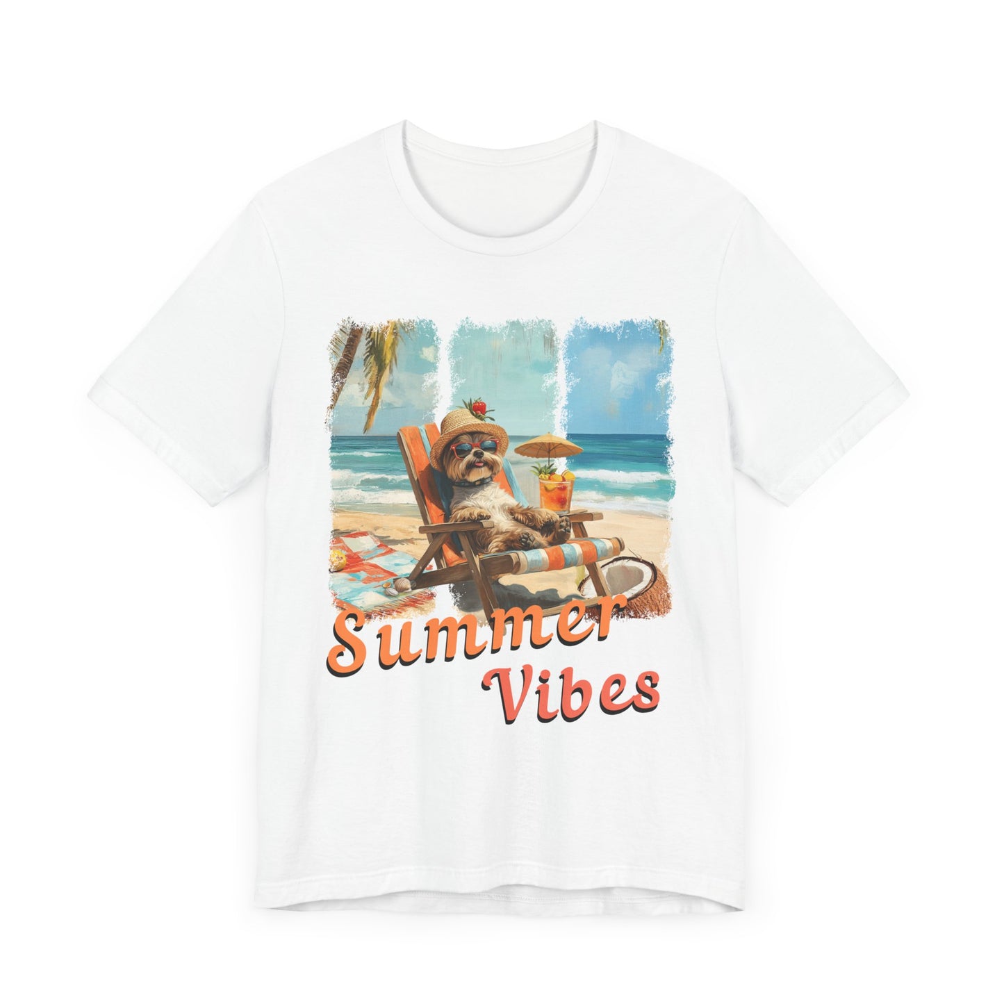 Summer Vibes – Chill Mode Yorkie T-Shirt