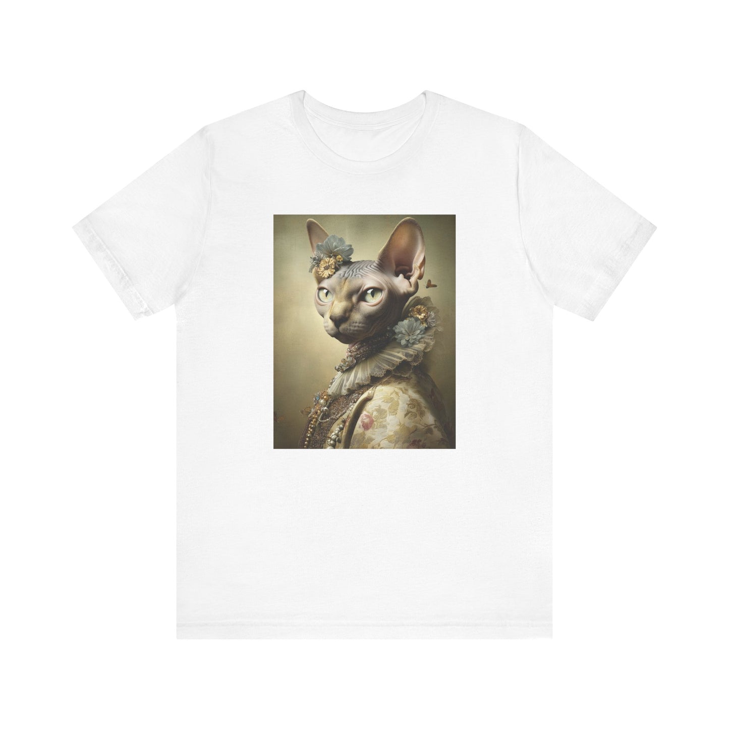 Royal Sphynx Cat Tee - Customizable Aristocrat Cat Shirt