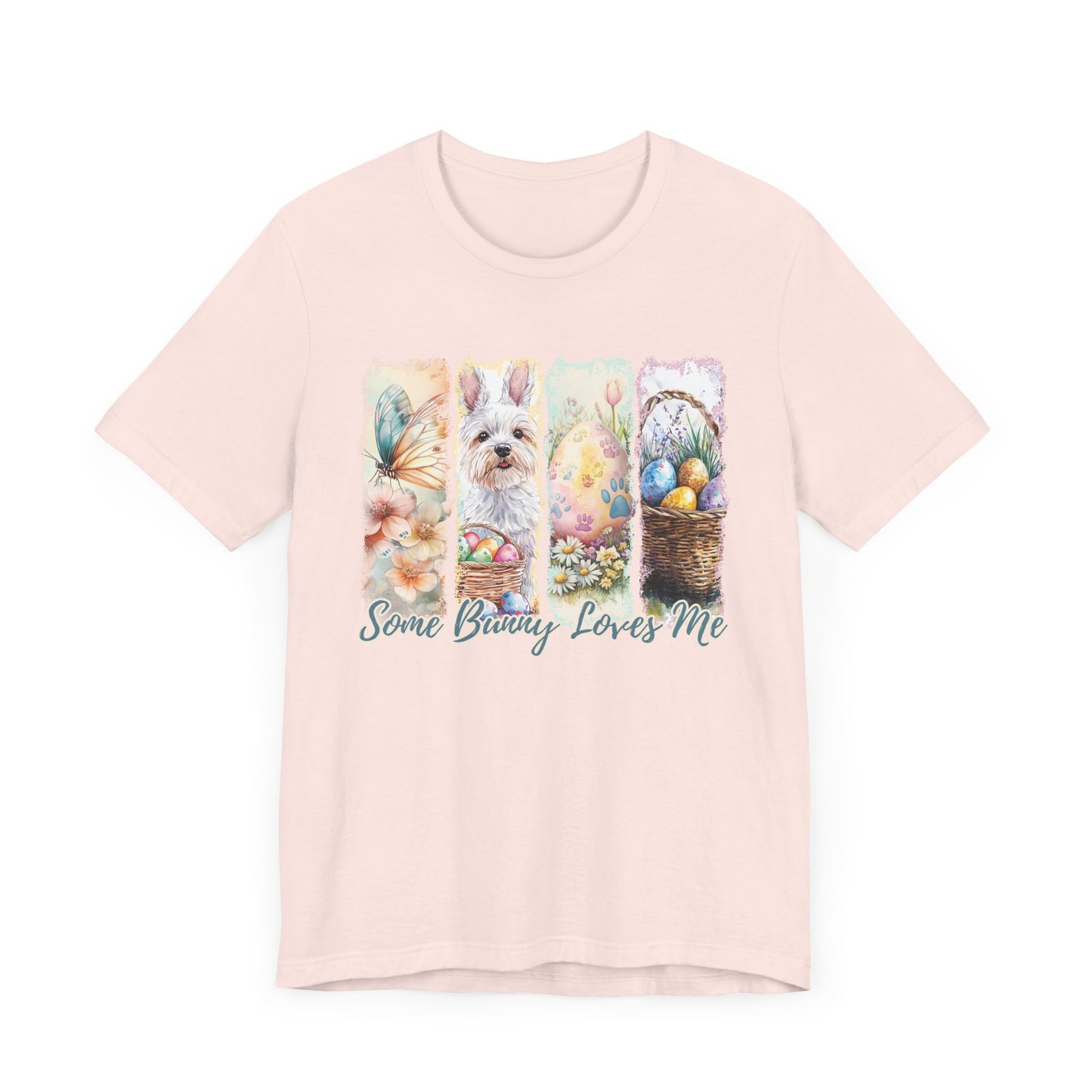 Westie Easter T-Shirt – "Some Bunny Loves Me"