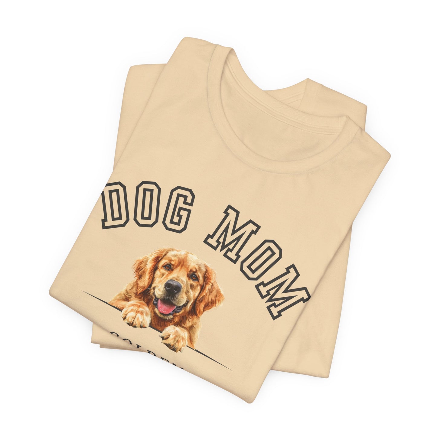 Golden Retriever Mom Family T-Shirt - Mother’s Day Gift for Dog Lovers