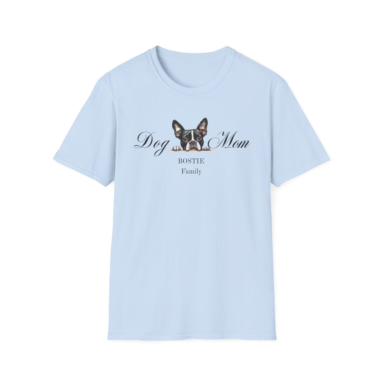 Boston Terrier Mom Tee – For Stylish Dog Moms Everywhere