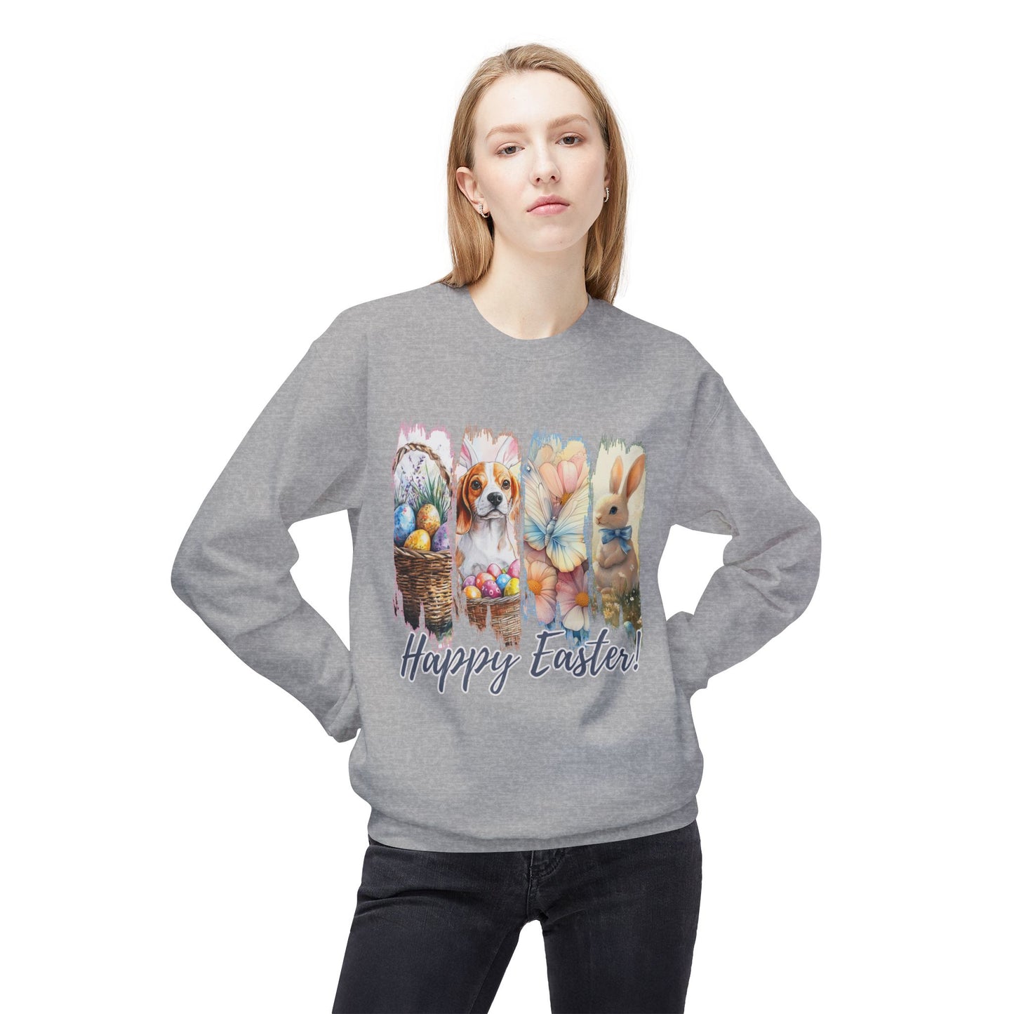 Beagle Dog Lover Easter Sweatshirt