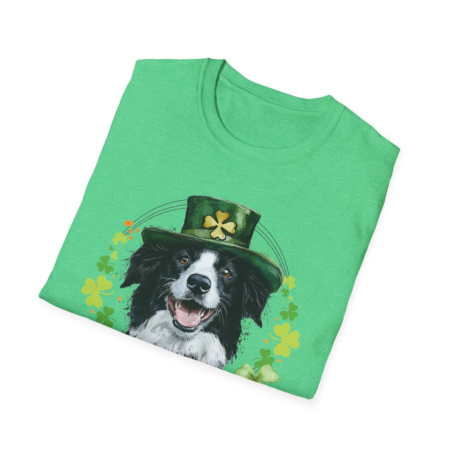 Border Collie - St. Patrick’s Day Dog Lover T-Shirt