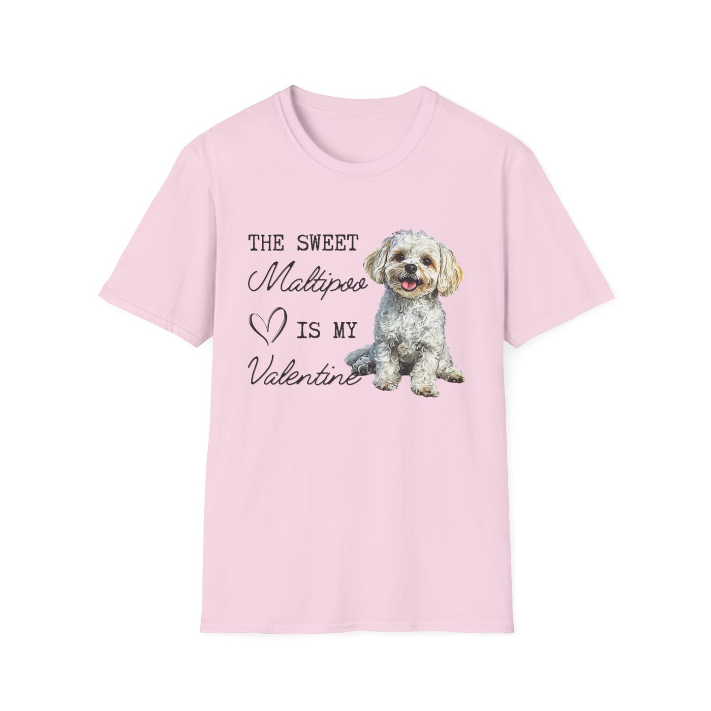 Maltipoo - My Sweet Maltipoo is My Valentine - T-shirt