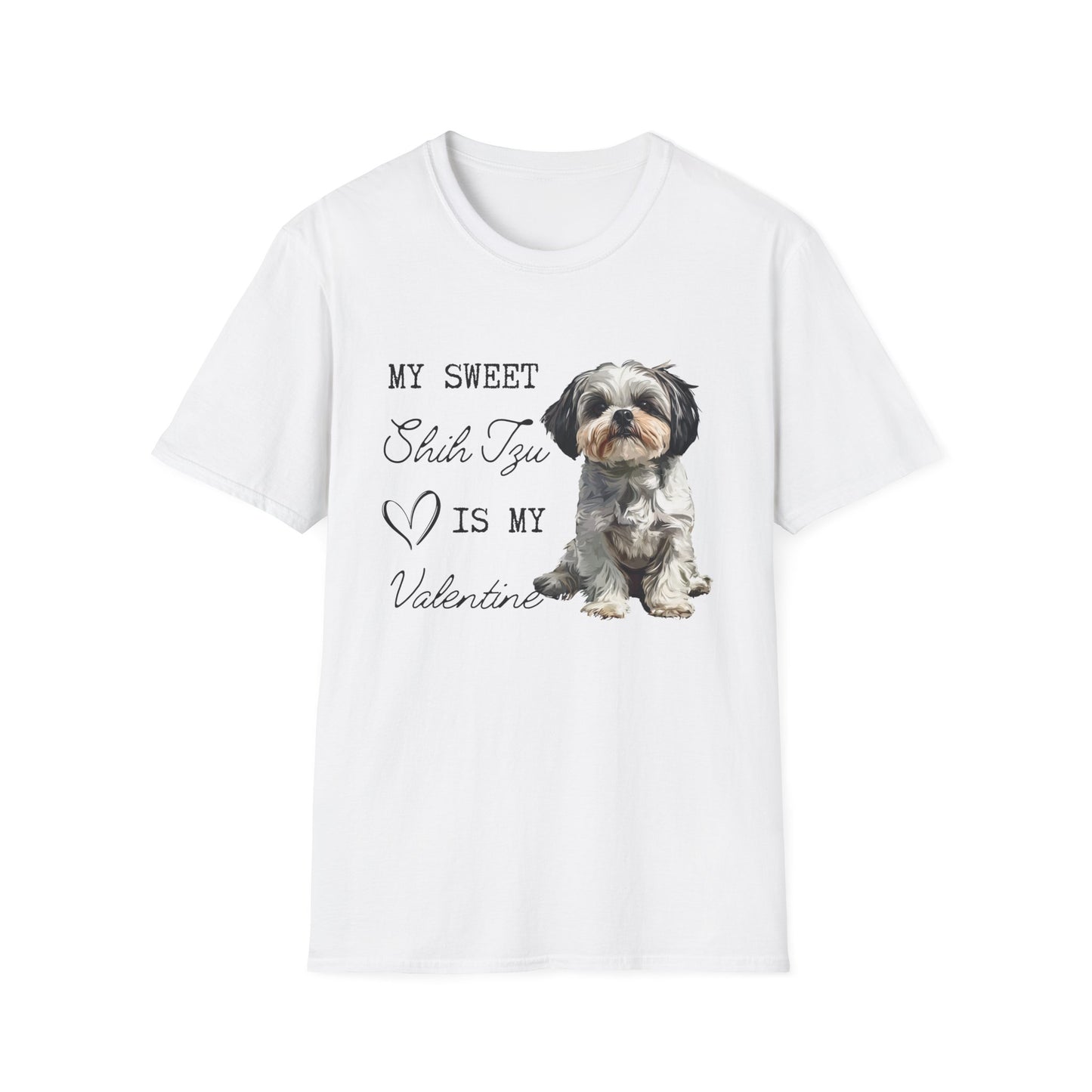 Shih Tzu - My Sweet Shih Tzu is My Valentine - T-shirt