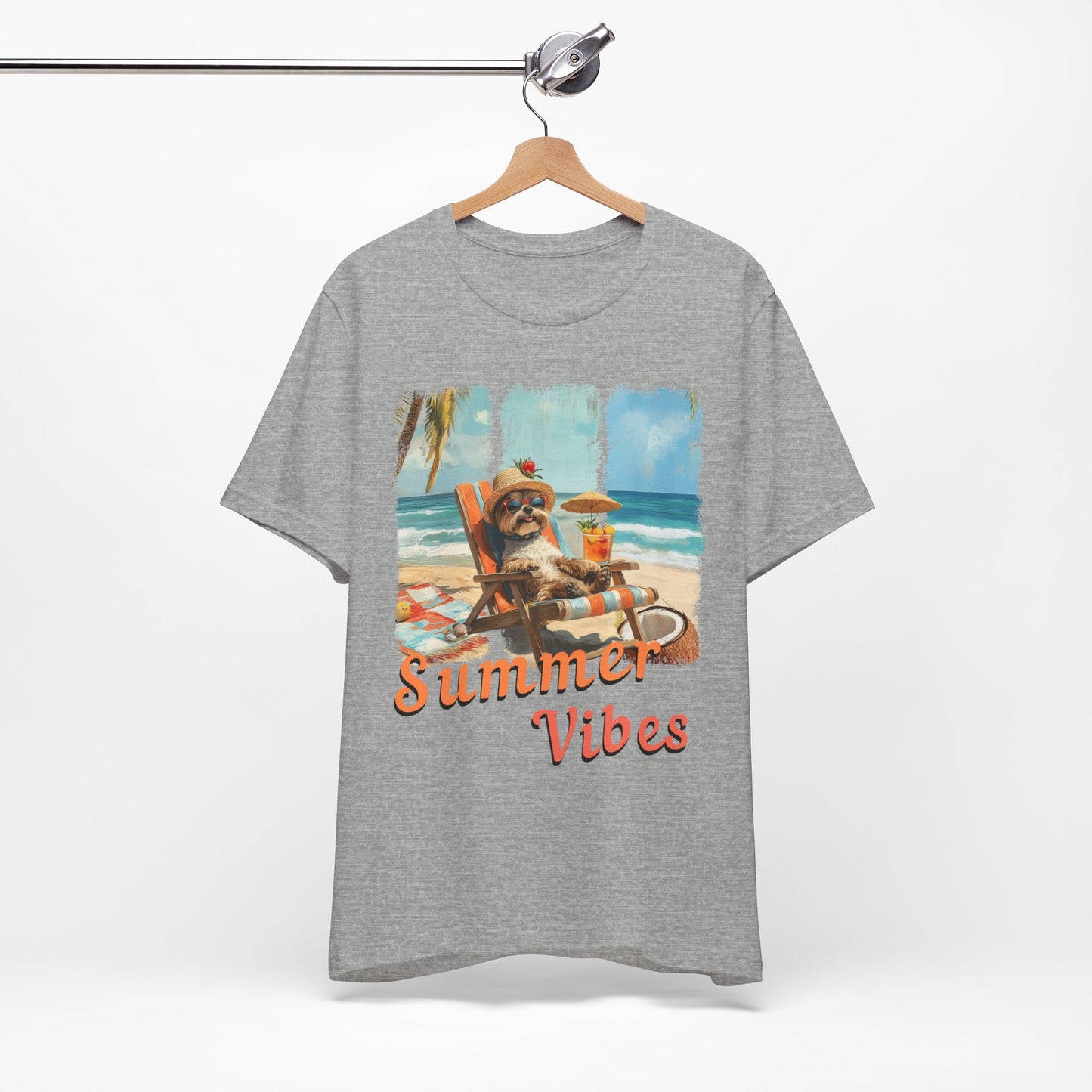 Summer Vibes – Chill Mode Yorkie T-Shirt