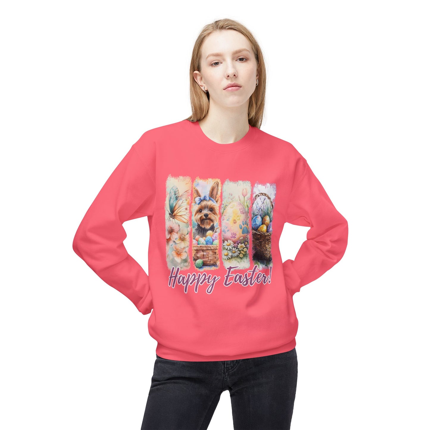 Yorkshire Terrier Easter Sweatshirt