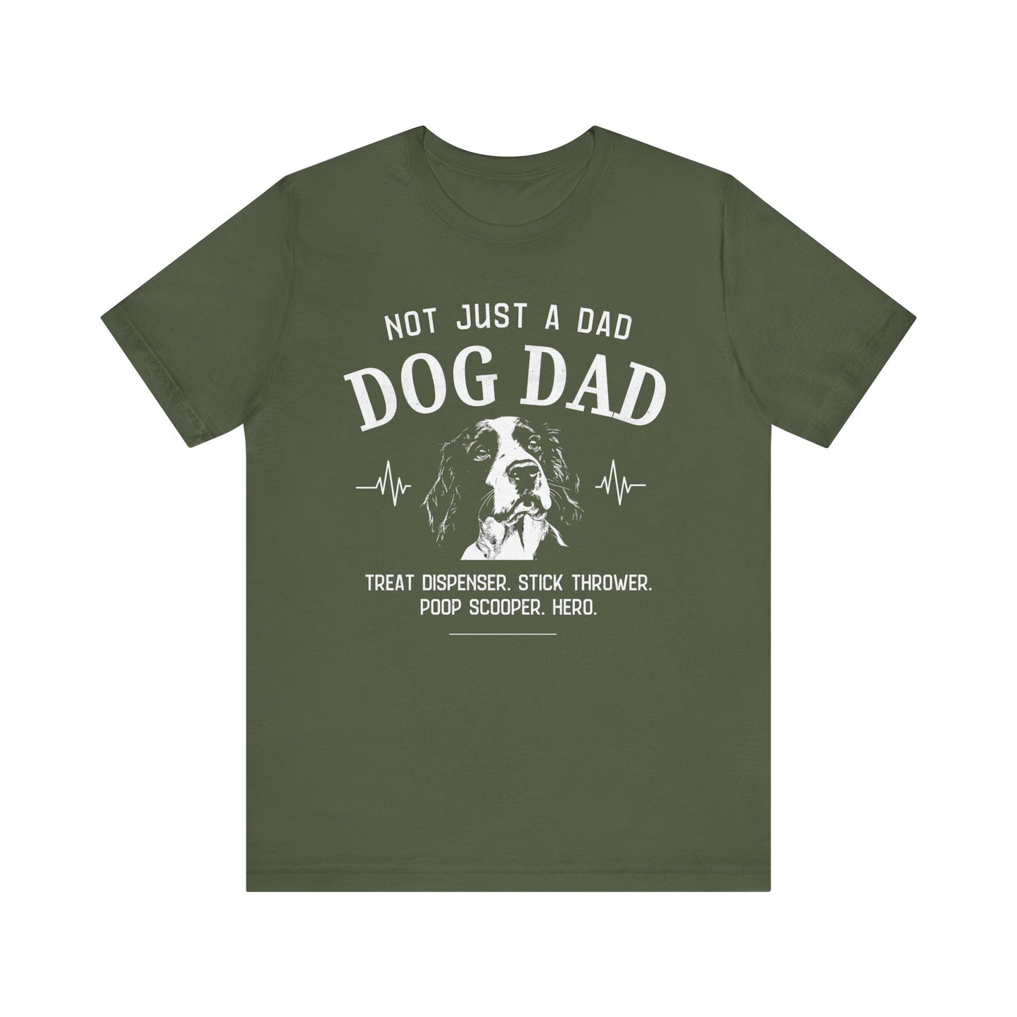English Springer Spaniel Dog Dad T-shirt