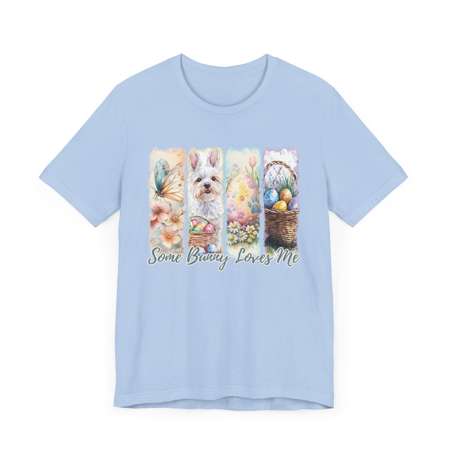 Westie Easter T-Shirt – "Some Bunny Loves Me"